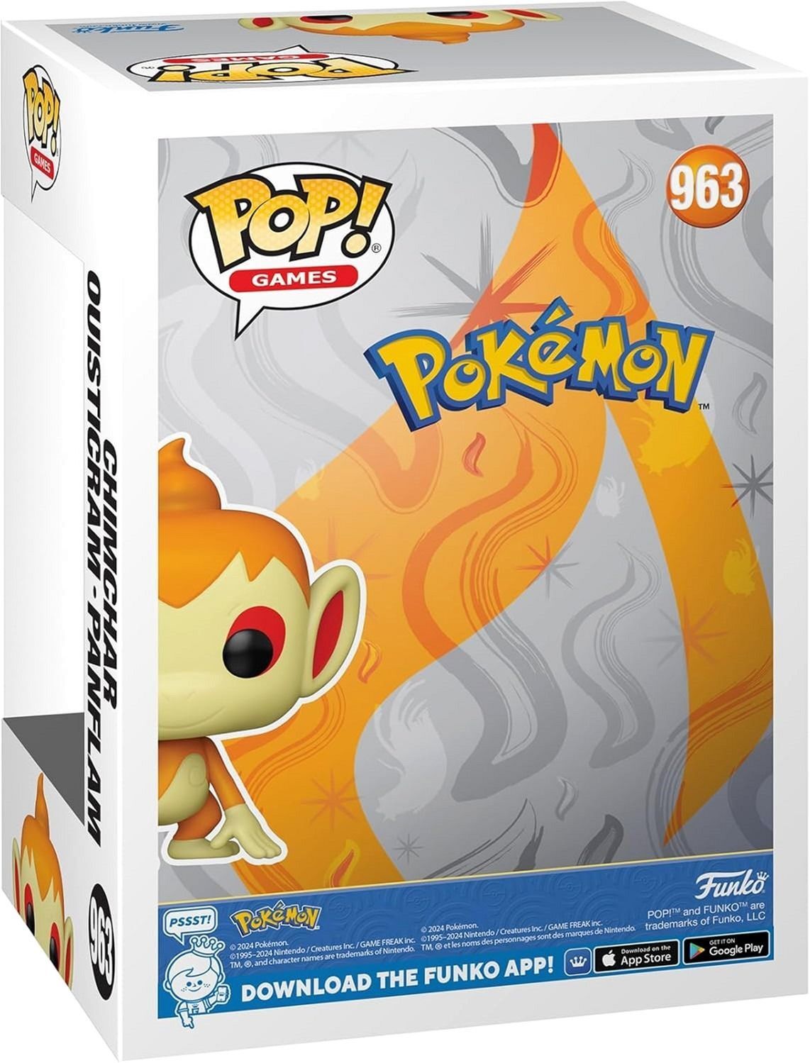 Коллекционная фигурка Funko POP Games: Pokemon - Chimchar (889698709255) фото