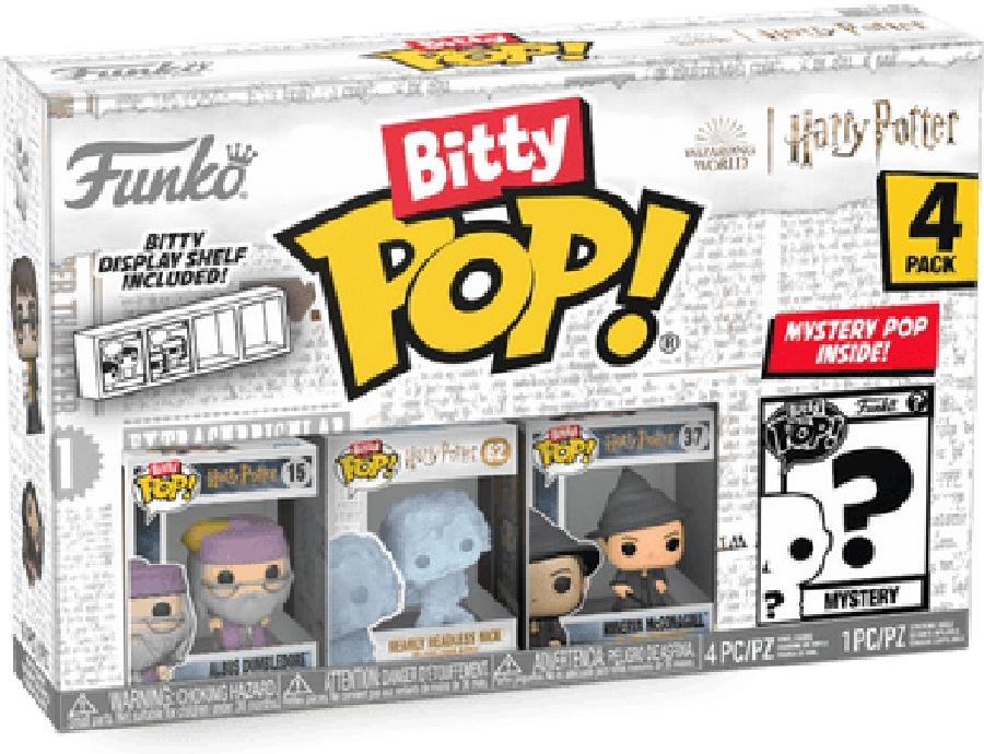 Коллекционная фигурка Funko POP (Bitty): Harry Potter - Harry Potter 4pk (889698713153) фото