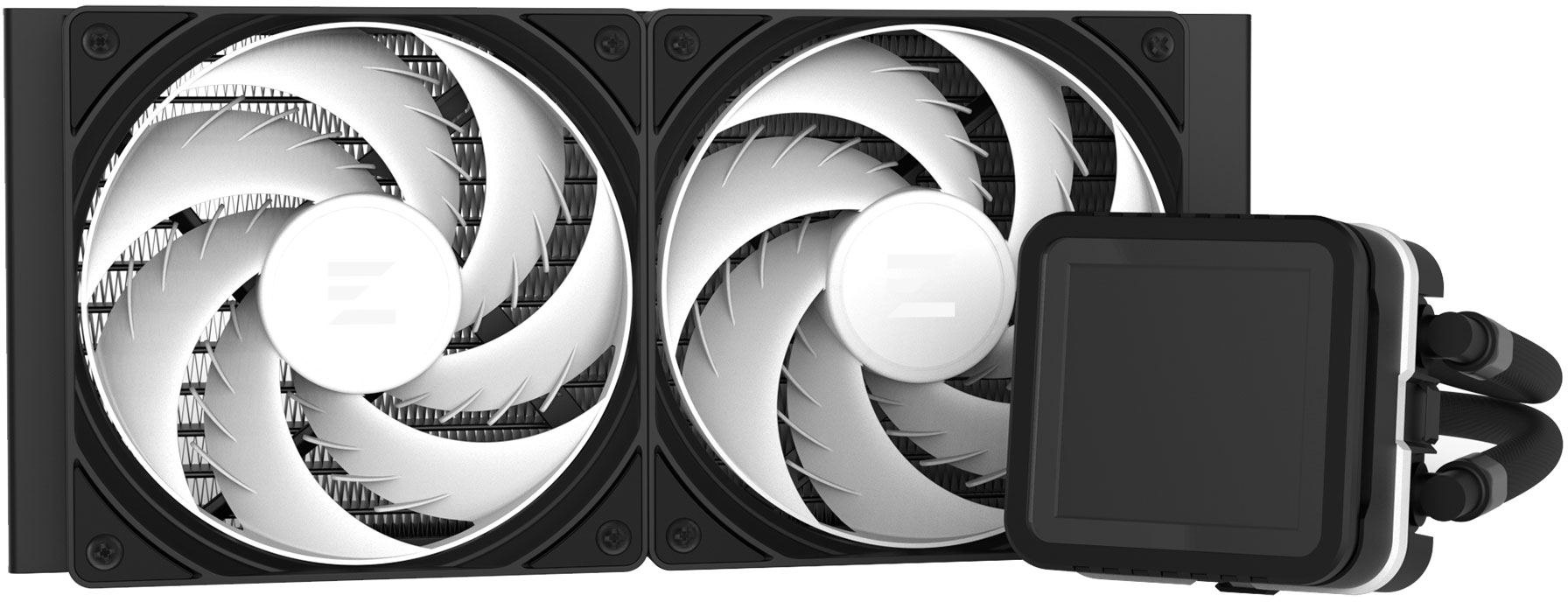 Система рідинного охолодження ZALMAN Alpha 2DS A24 ARGB Black (ALPHA2DSA24BLACK)фото