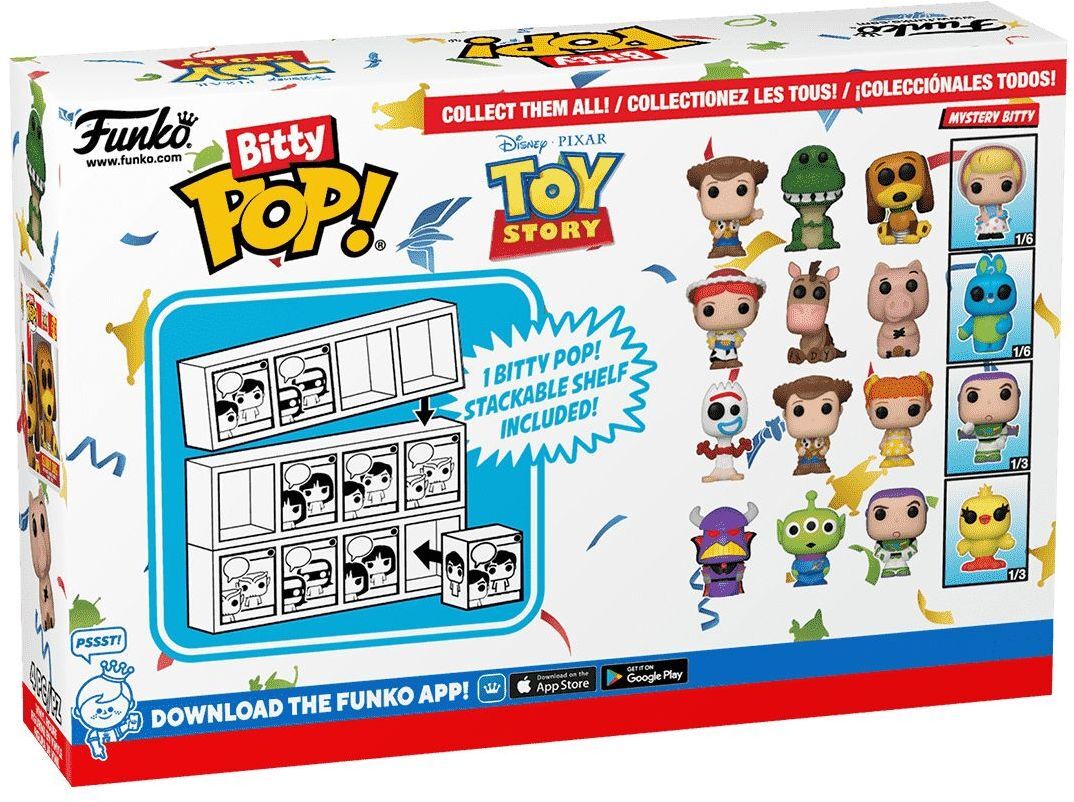 Колекційна фігурка Funko POP (Bitty): Toy Story - Zurg 4pk (889698730433)фото3