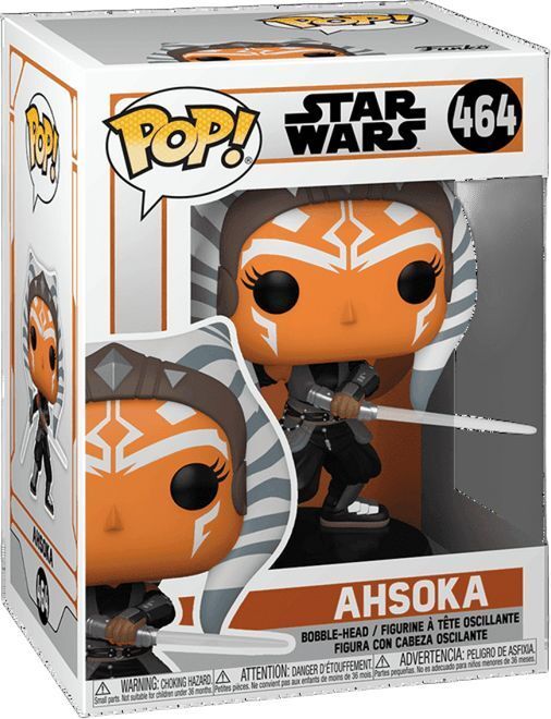 Коллекционная фигурка Funko POP: Star Wars - Mandalorian - Ahsoka w/ sabers (889698545273) фото