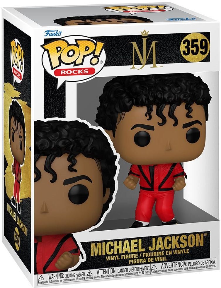 Коллекционная фигурка Funko POP Rocks: Michael Jackson (Thriller) (889698725910) фото 2