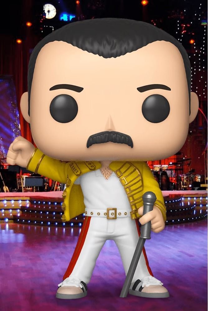 Коллекционная фигурка Funko POP Rocks: Queen - Freddy Mercury Wembley 1986 (889698337328) фото 3