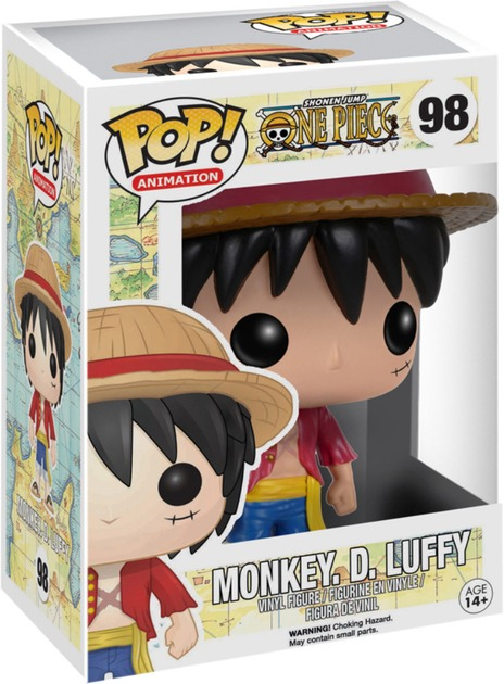Колекційна фігурка Funko POP Animation: One Piece - Monkey D. Luffy (849803053055)фото2