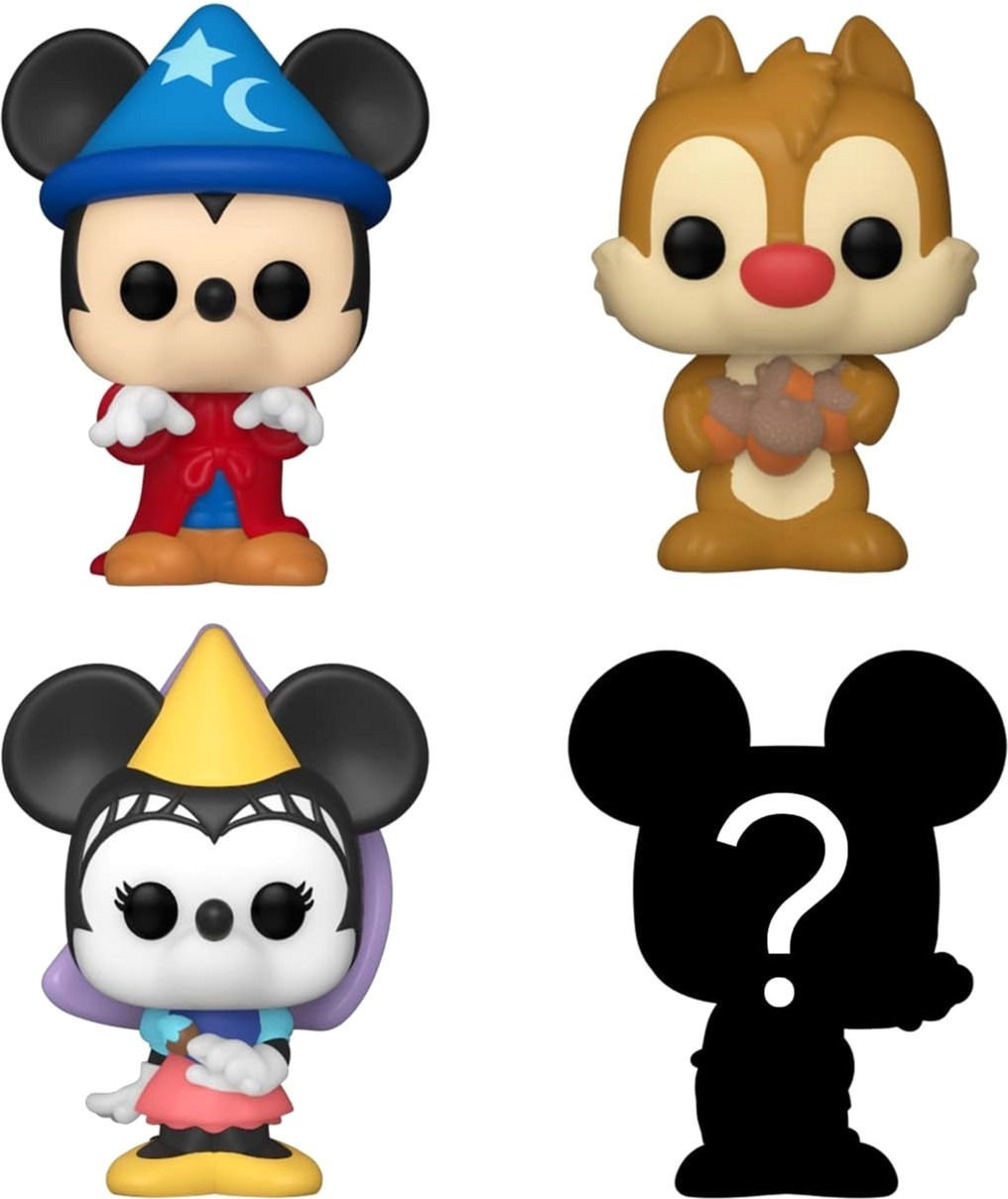 Коллекционная фигурка Funko POP (Bitty): Disney - Sorcerer Mickey 4pk (889698713214) фото 3