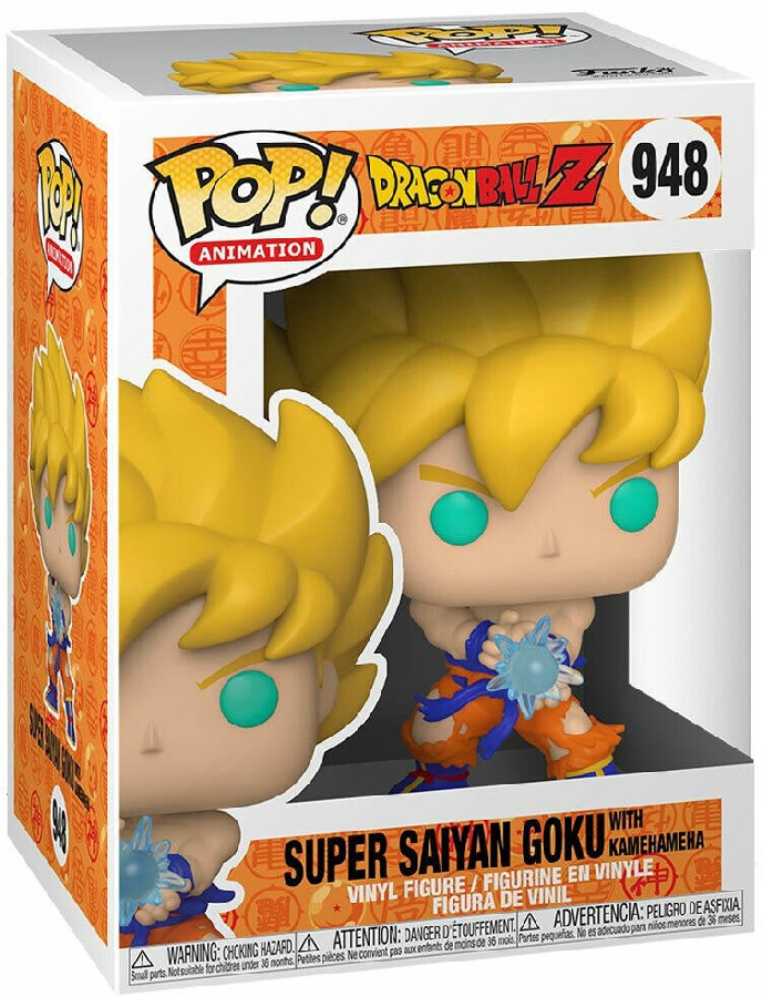 Колекційна фігурка Funko POP Animation: Dragon Ball Z - Goku w/ kamehameha wave (889698486606)фото3