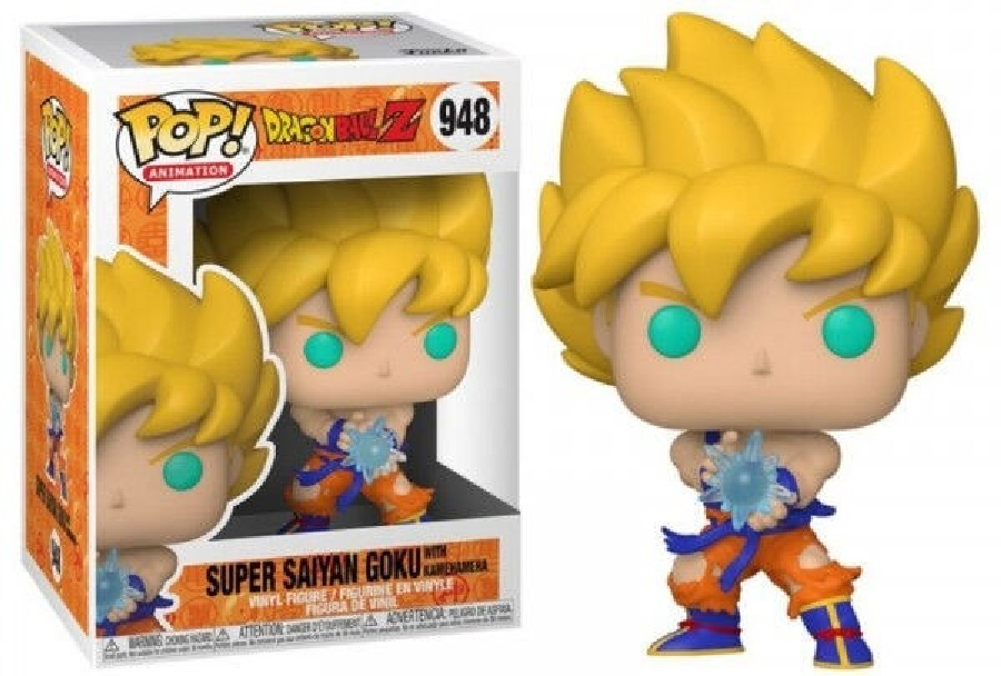 Колекційна фігурка Funko POP Animation: Dragon Ball Z - Goku w/ kamehameha wave (889698486606)фото2