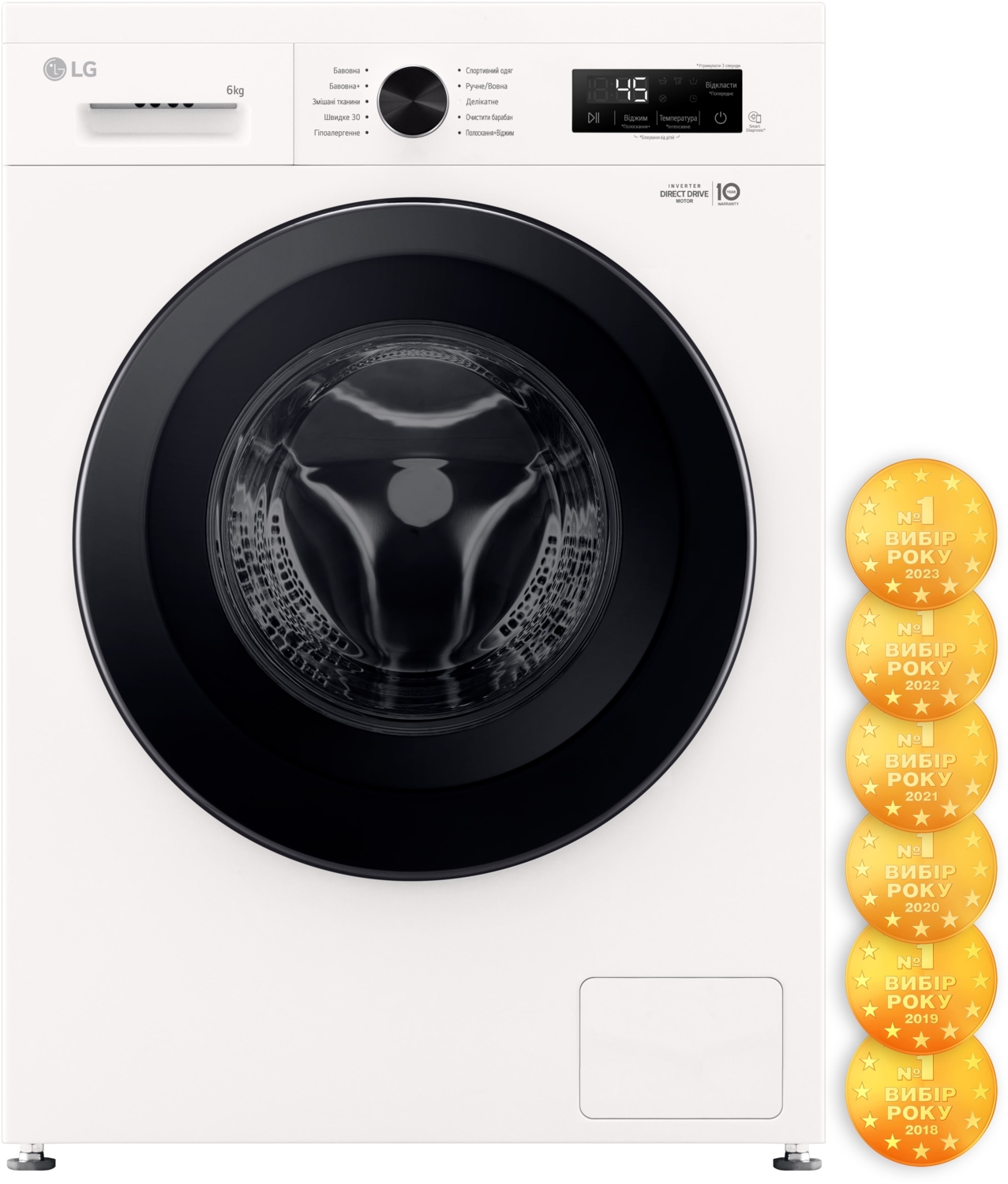 Стиральная машина LG F2Y1NS6W фото