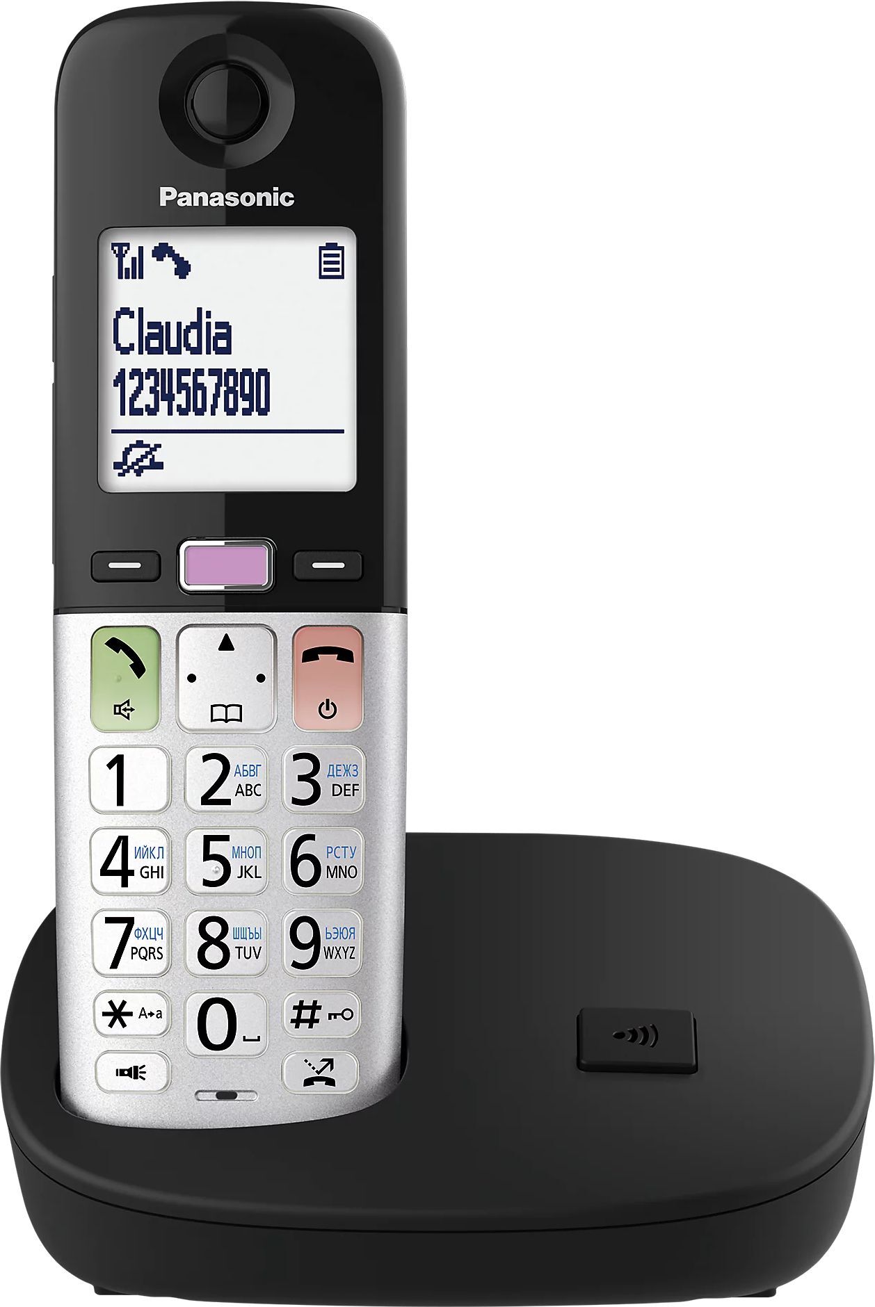 Радиотелефон DECT Panasonic KX-TGU410UCB Silver фото 3