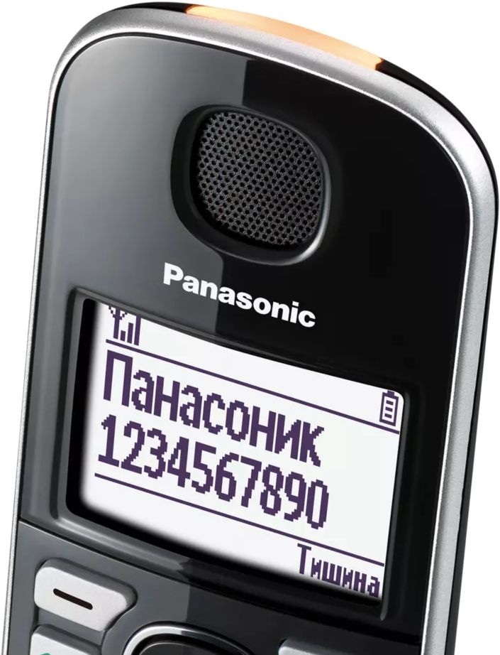 Радіотелефон DECT Panasonic KX-TGE510RUS Silverфото