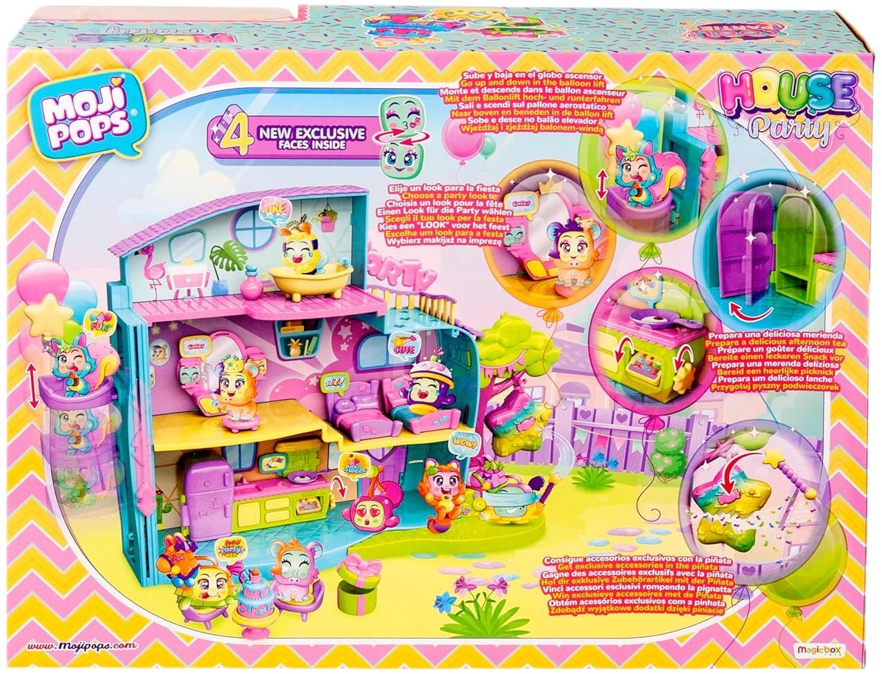 Ігровий набір Moji Pops S1 - Будиночок для вечірок (PMPSP112IN50)фото3