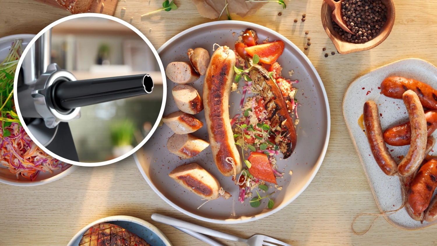 Мясорубка Bosch MFWS440B фото