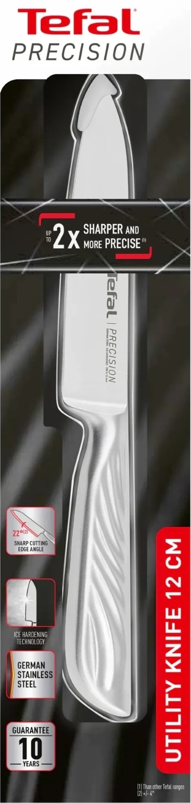 Кухонний ніж універсальний Tefal Precision, 12см (K2890524)фото3