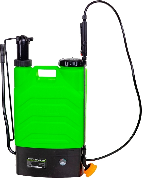 Опрыскиватель аккумуляторный комбинированный Gartner GBS-16/12 MP 16л 12В (845238) фото 