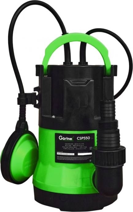 Насос дренажный Gartner CSP550 (853433) фото