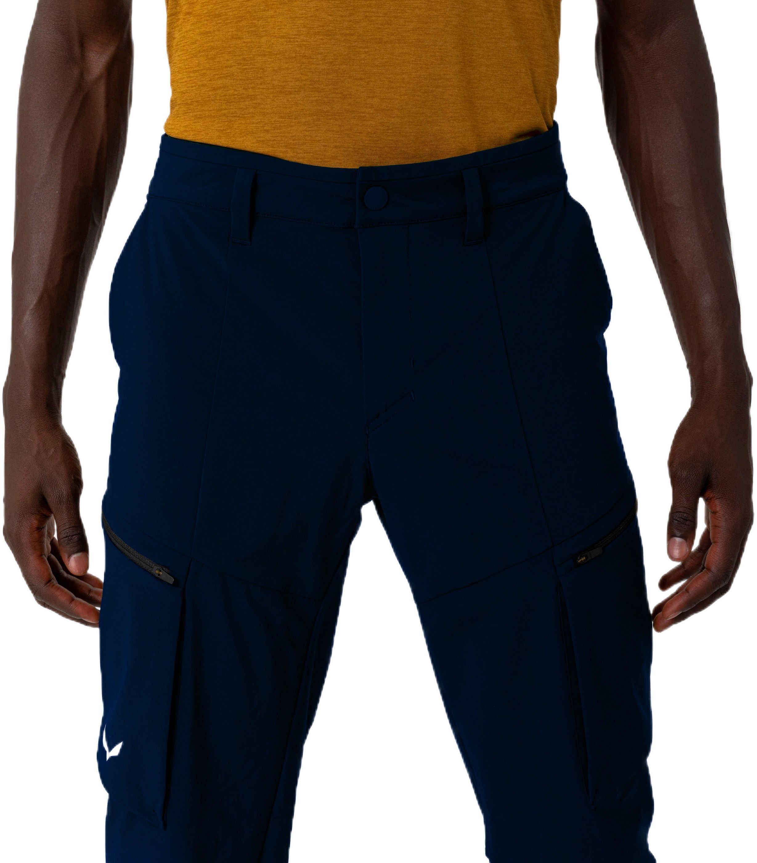 Штаны мужские Salewa Puez Dst 28310/3 46/S темно-синие фото 3