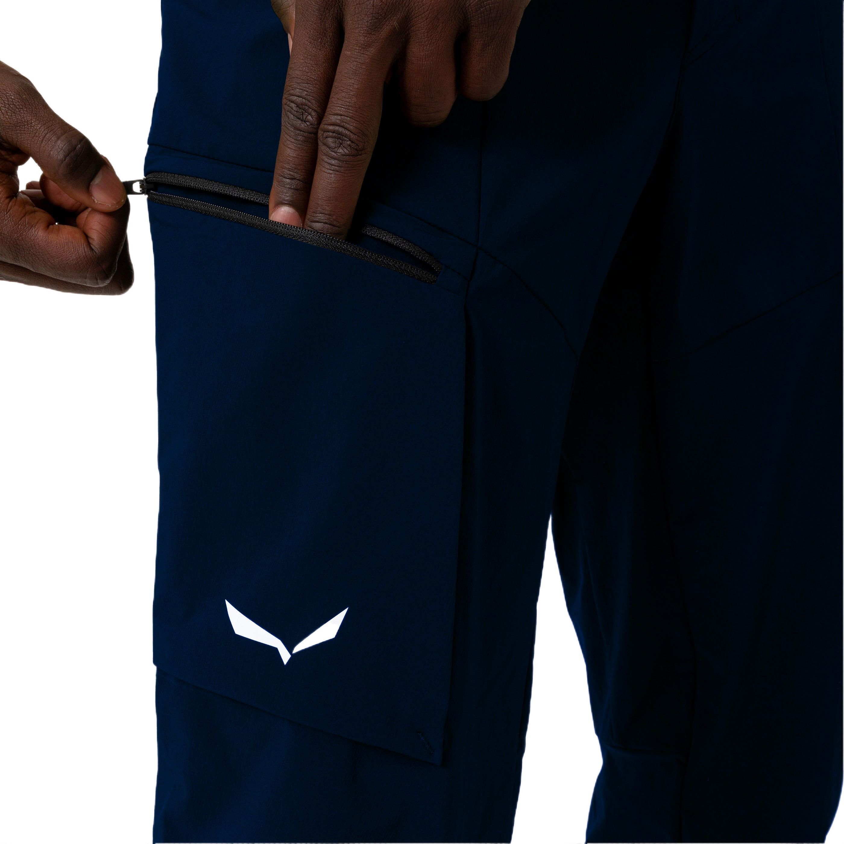 Штаны мужские Salewa Puez Dst 28310/3 46/S темно-синие фото 5