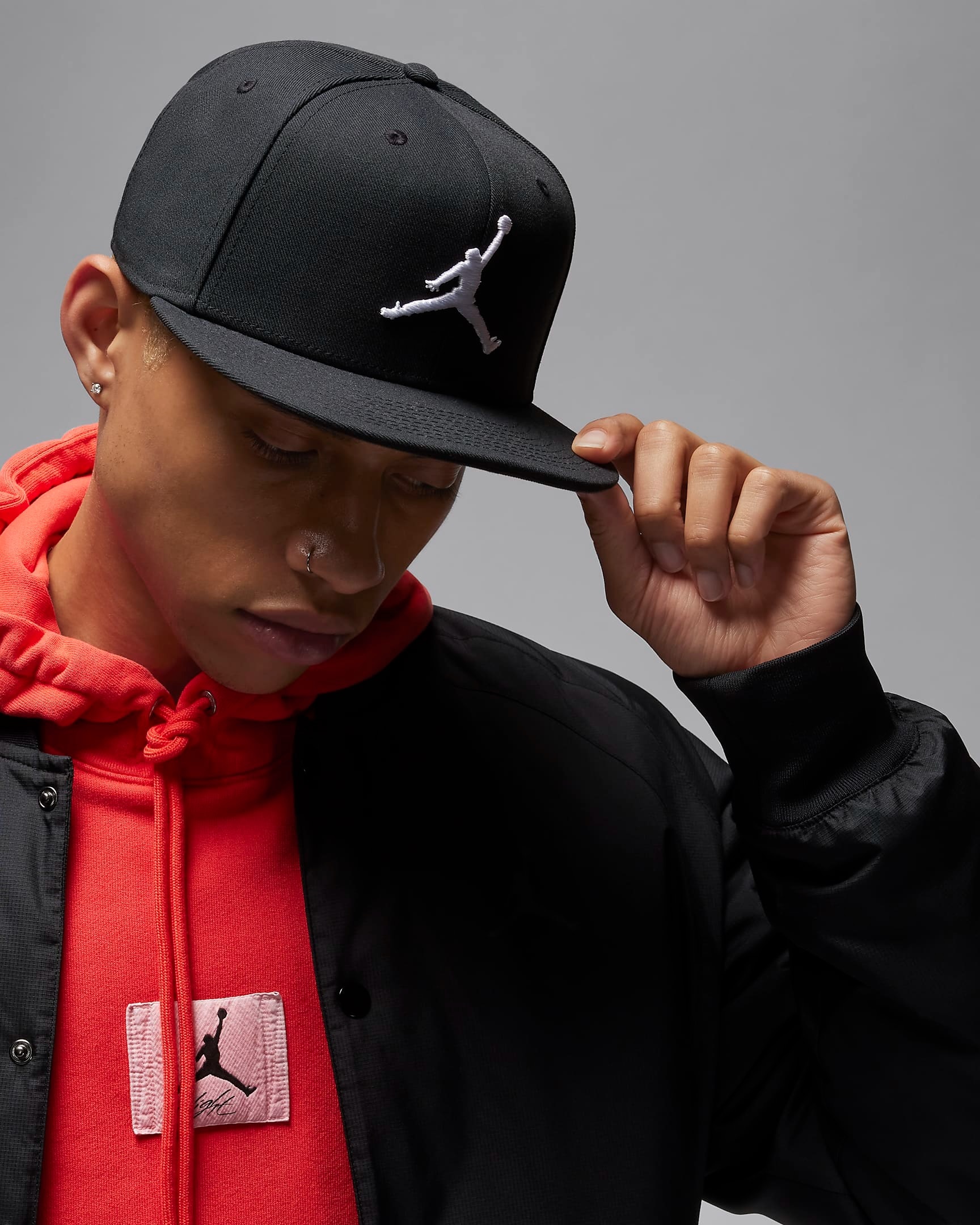 Кепка Nike Jordan U J Pro Cap S Fb Jumpman FV5296-010 M/L черная фото 