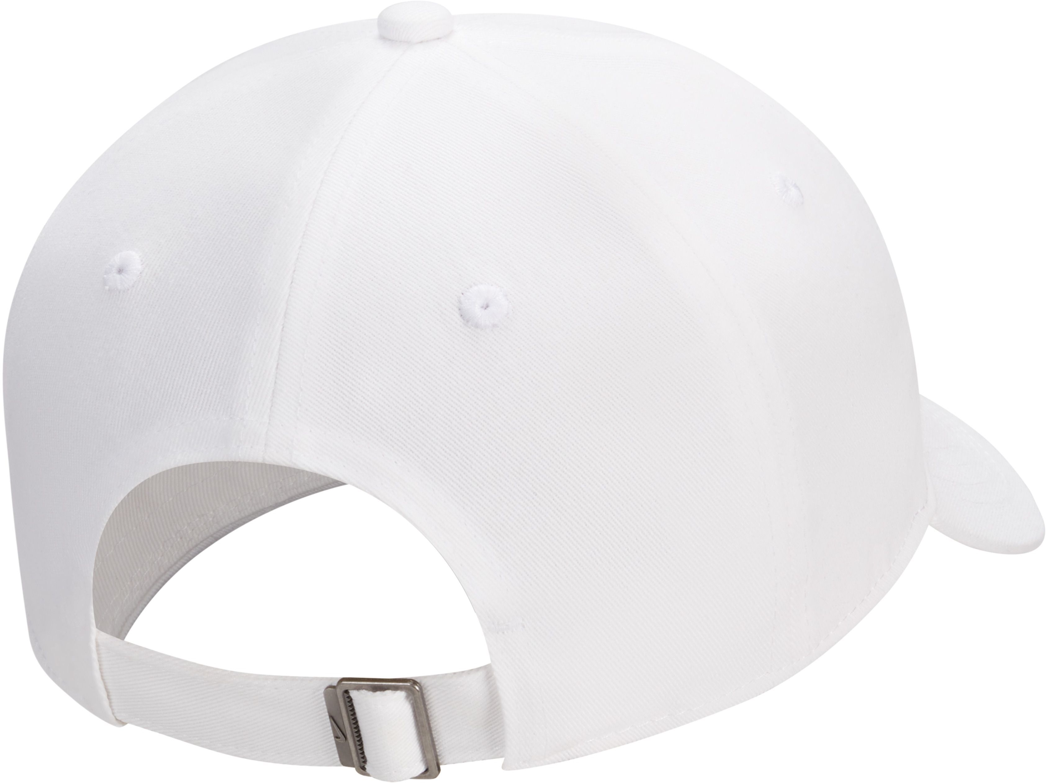 Кепка Nike Club Cap U Cb Fut Wsh L FB5368-100 M/L белая фото 2