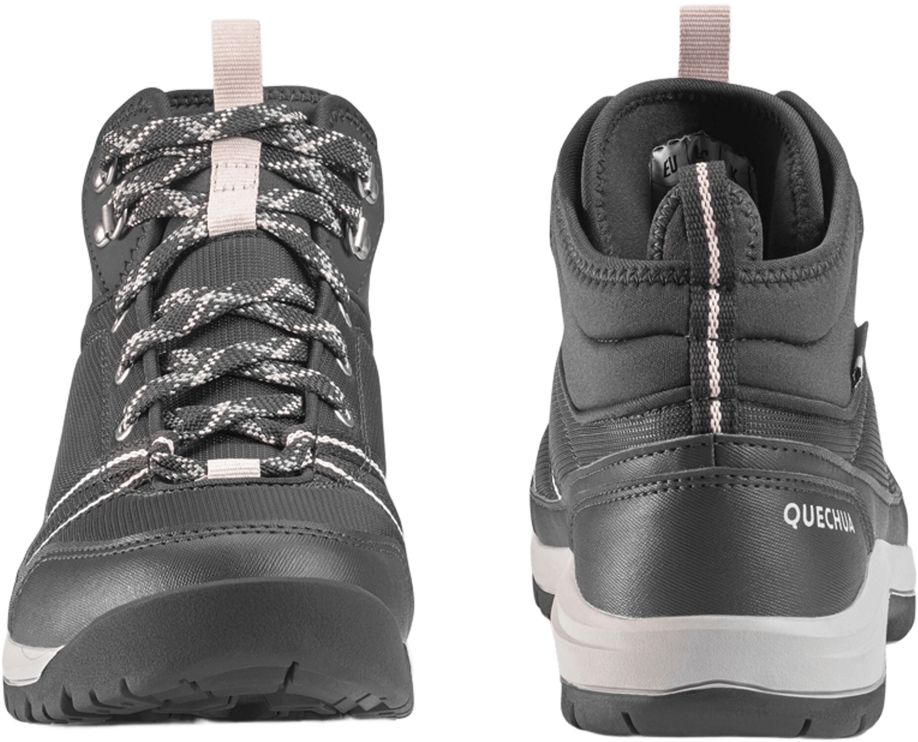 Ботинки женские Quechua NH150 8602931 39 черные фото 4