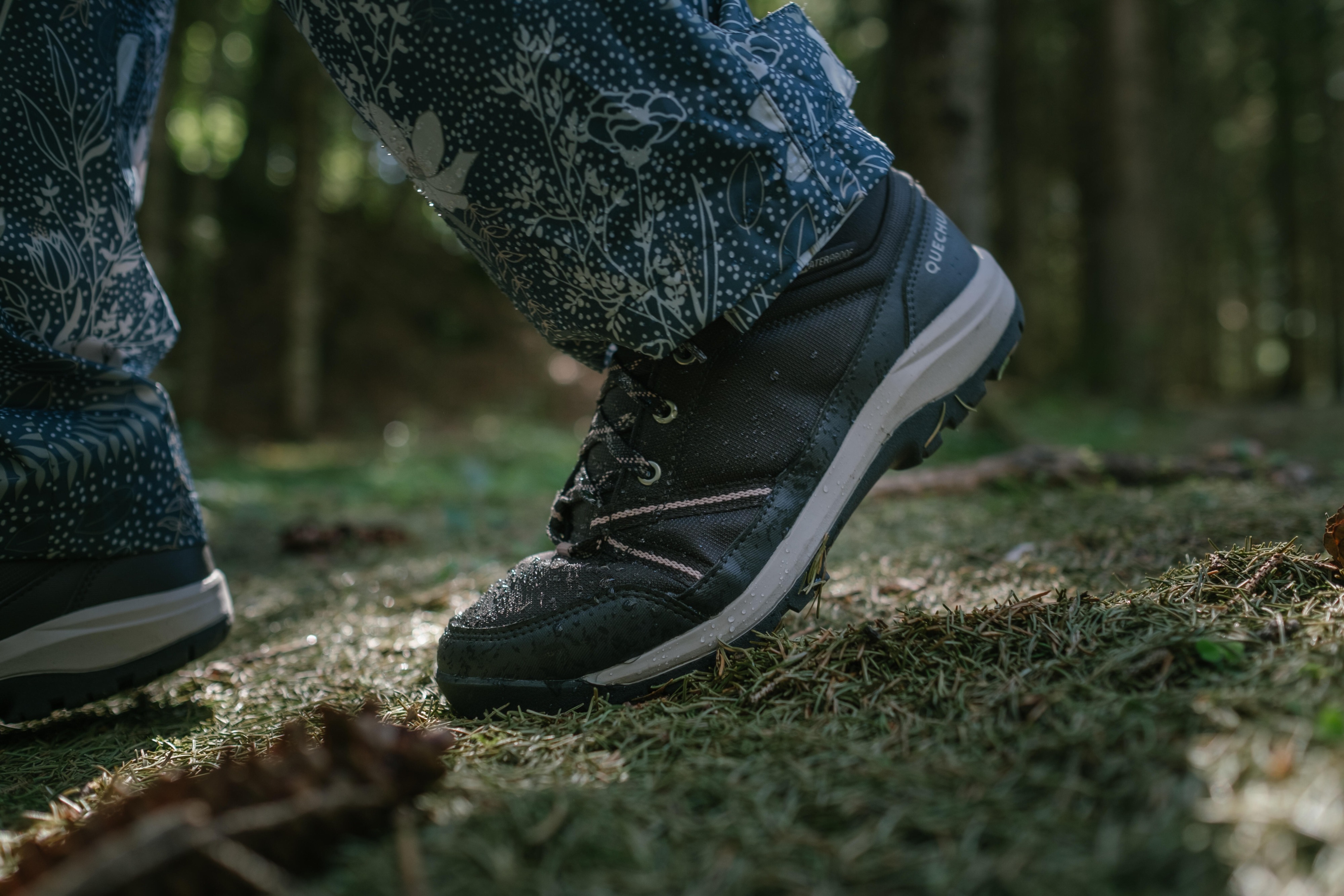 Ботинки женские Quechua NH150 8602931 39 черные фото 7