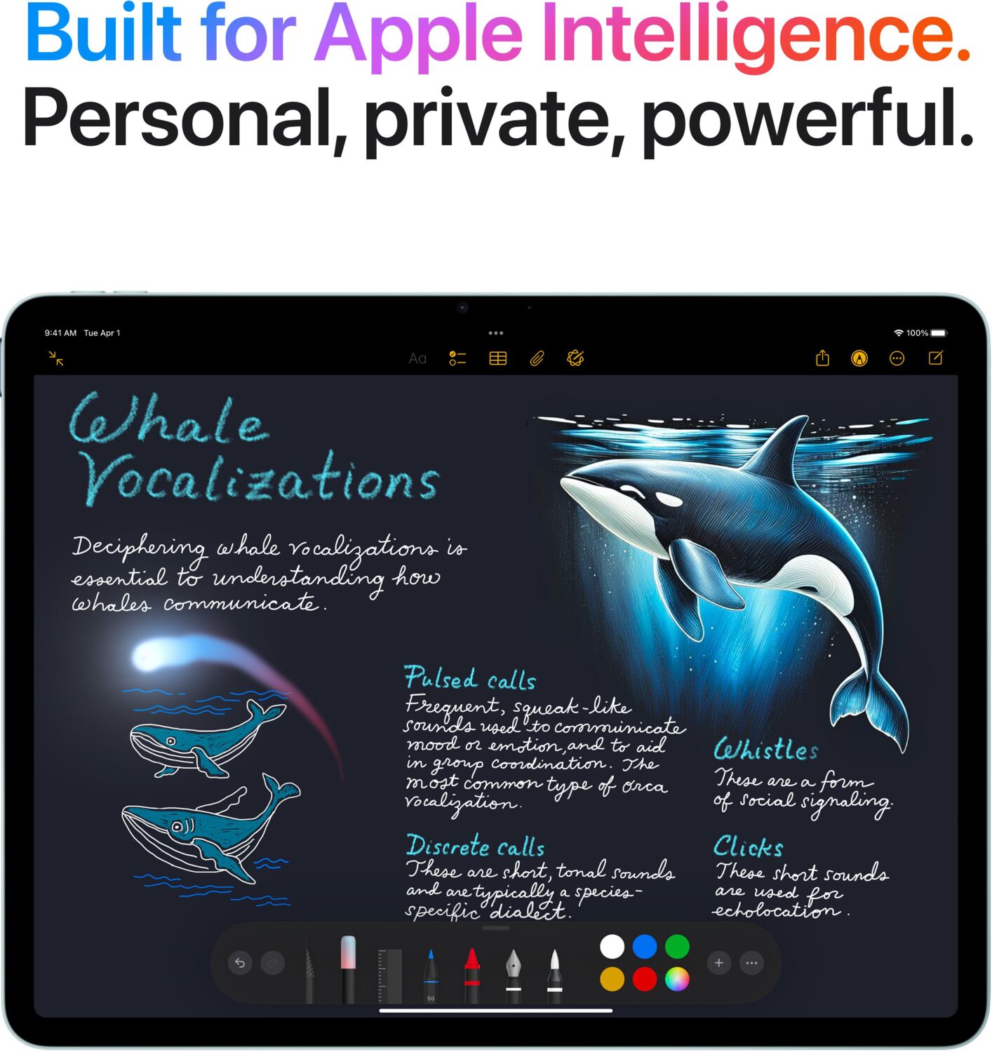 Планшет Apple iPad Air 13" (M3) WiFi + Cellular 128GB Starlight (MCJ34TY/A) 2025 фото