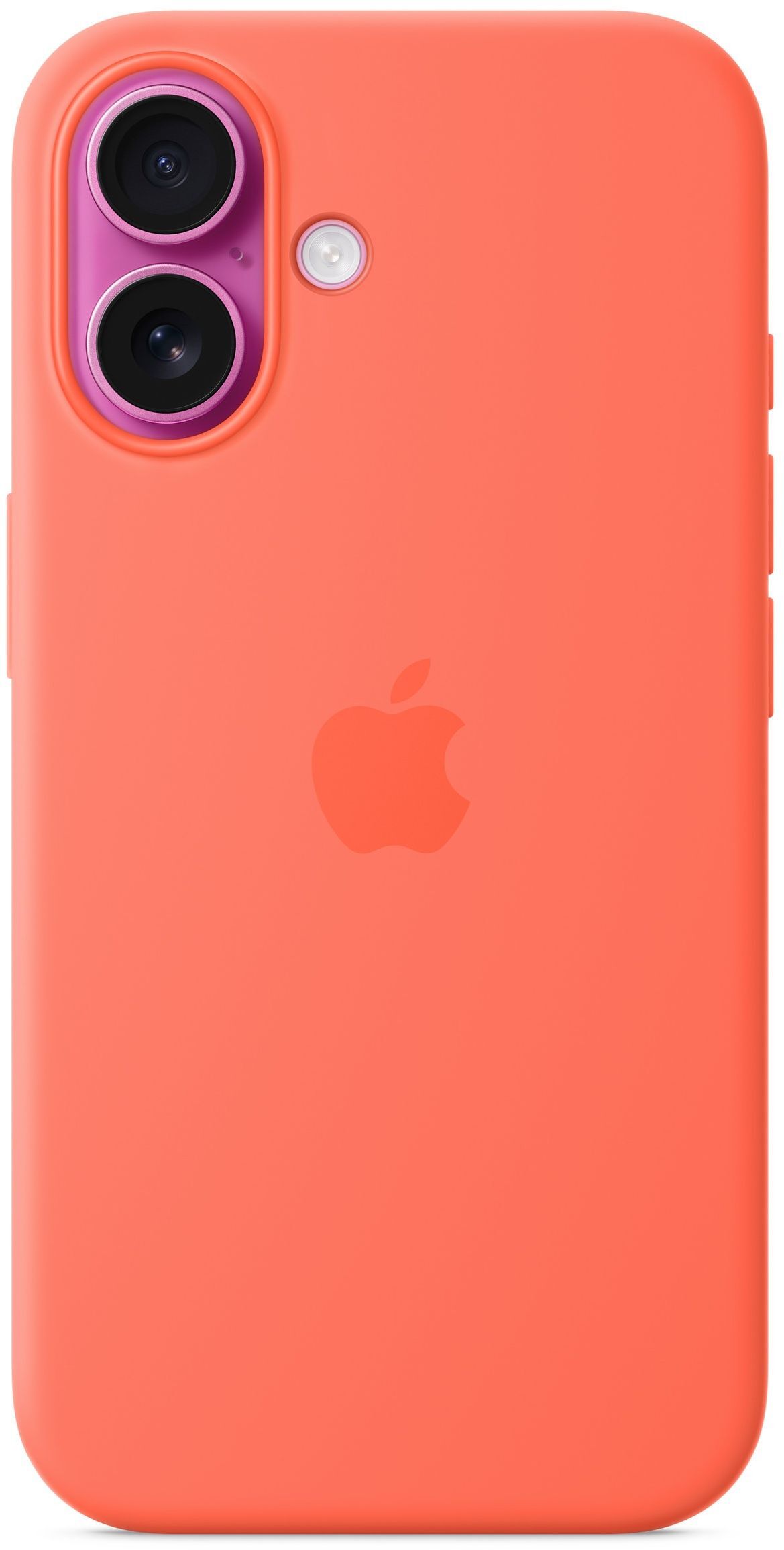 Чехол Apple для iPhone 16 Silicone Case with MagSafe Tangerine (MDGN4ZM/A) фото 