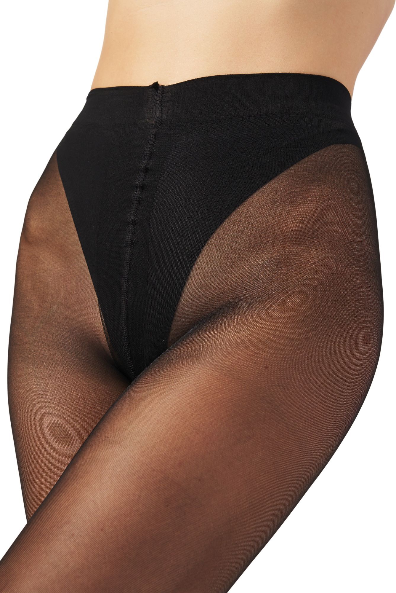 Колготы женские Corrente Prestigio 40 Den 2 р черные фото 3