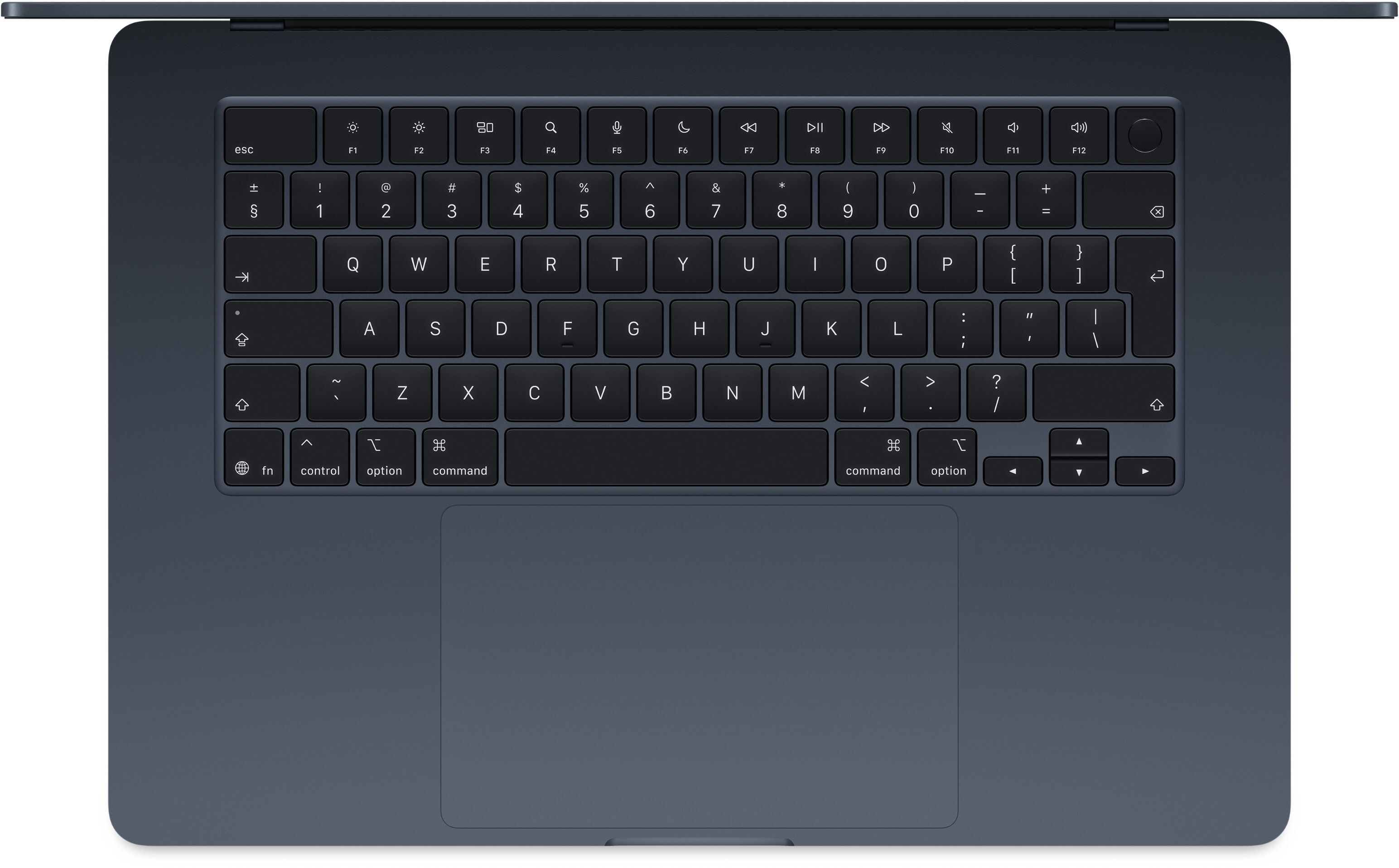 Ноутбук APPLE MacBook Air 15.3" M4 16/256GB 2025 (MW1L3UA/A) Midnight MW1L3 фото 