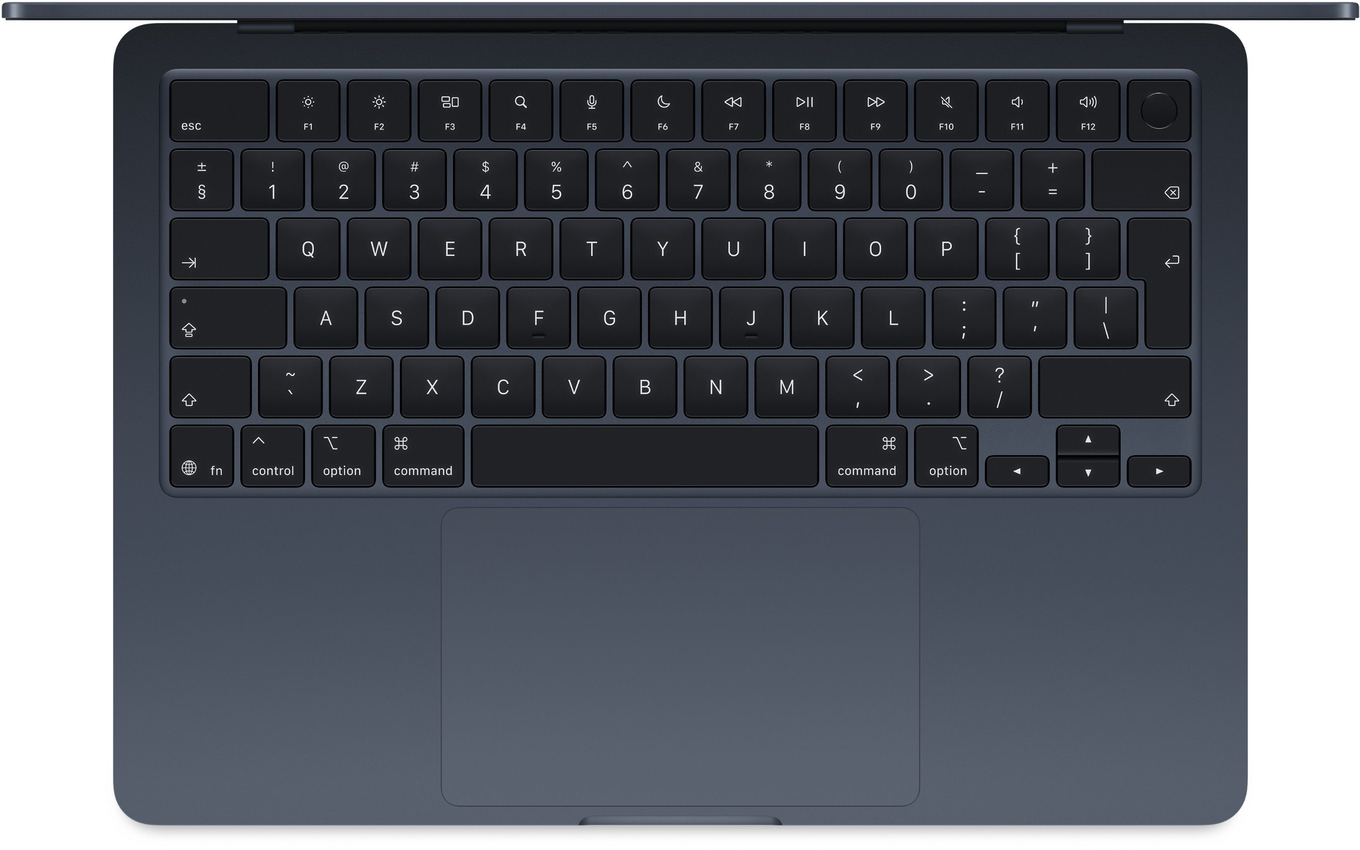 Ноутбук APPLE MacBook Air 13.6" M4 16/256GB 2025 (MW123UA/A) Midnight MW123фото