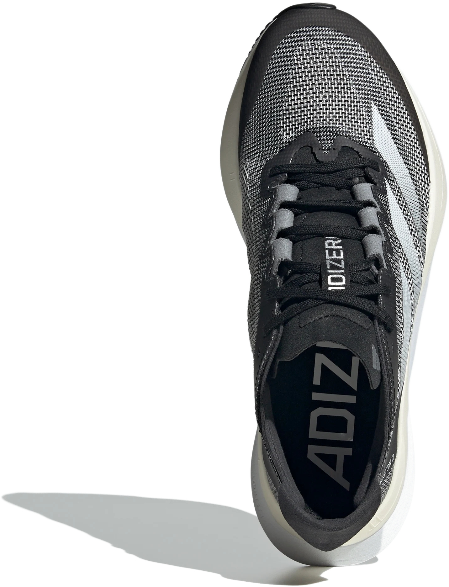 Кроссовки женские Adidas Adizero Boston 12 W HQ2171 38 (5 UK) белые/черные фото 3