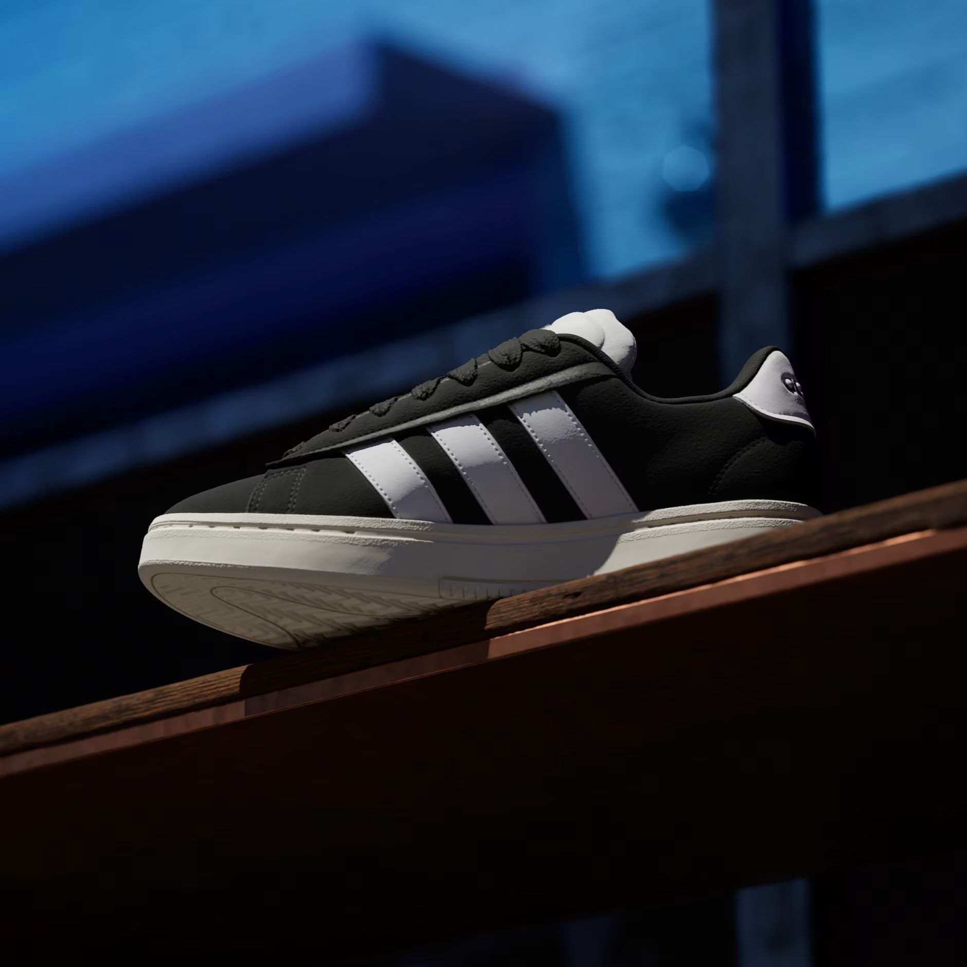 Кеды Adidas Grand Court Alpha 00s JH7235 42 (8 UK) черные фото 