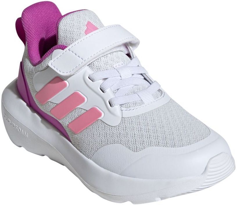 Кроссовки детские Adidas Fortarun 3.0 El C JI2191 34 (2 UK) белые/розовые фото 
