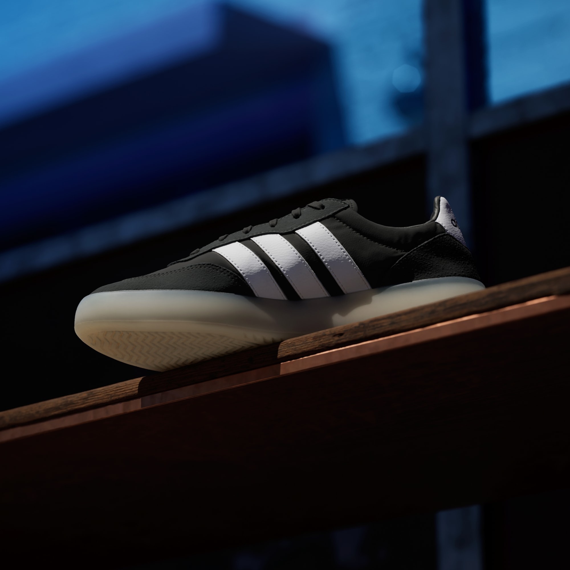 Кеды мужские Adidas Barreda Decode JI2316 42 2/3 (8,5 UK) черные фото 