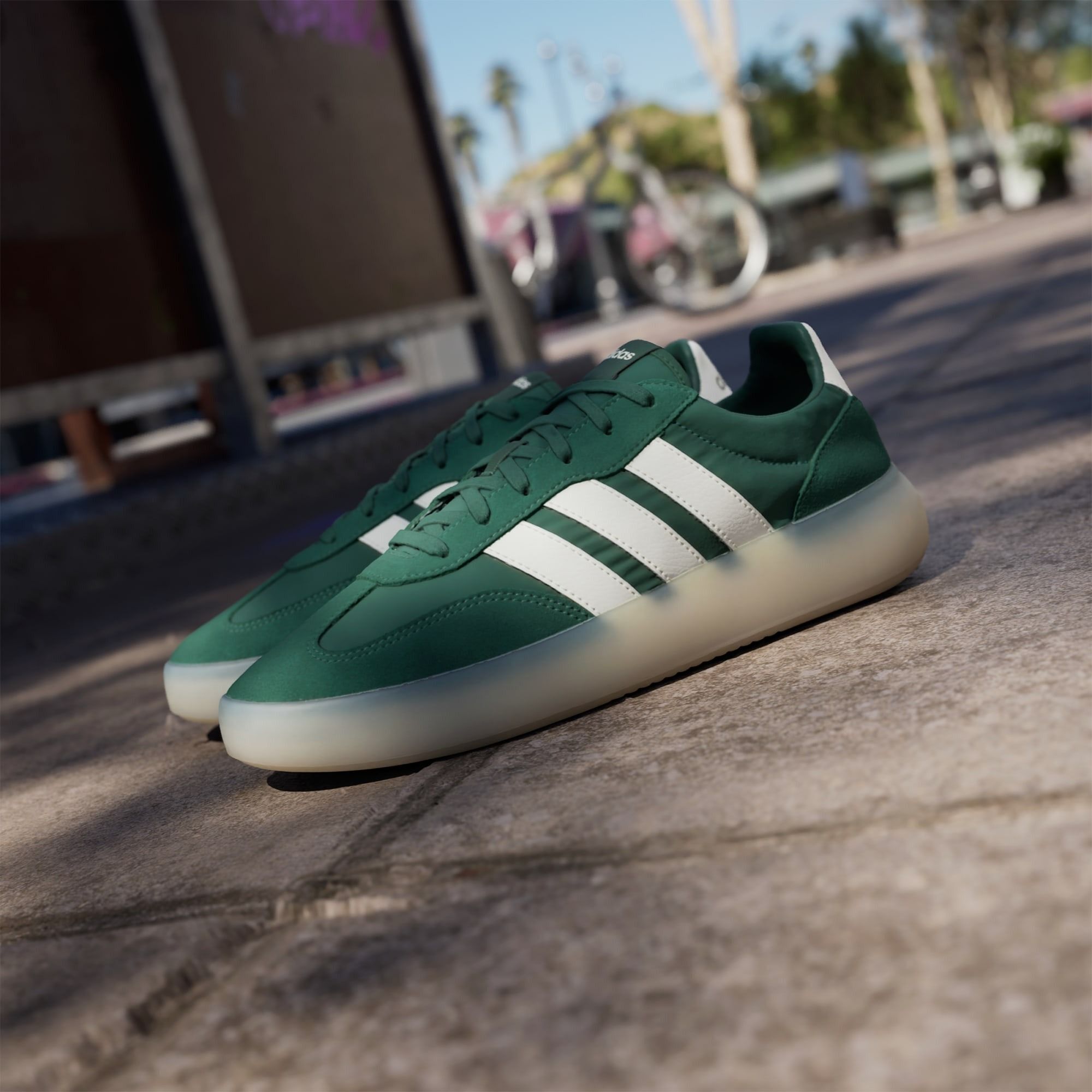 Кеди чоловічі Adidas Barreda Decode JI2318 40 (6,5 UK) зеленіфото