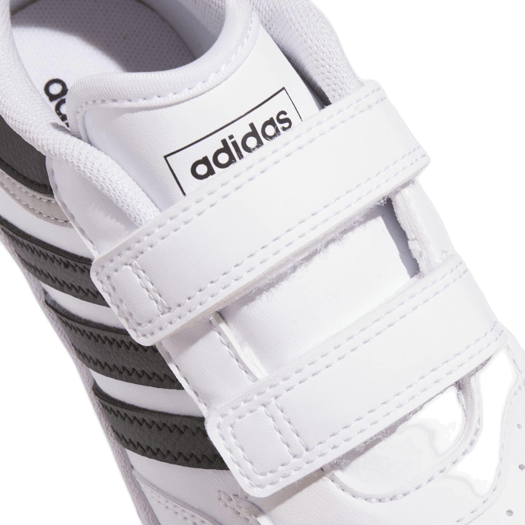 Кеды детские Adidas Hoops 4.0 Cf C JI3482 31 (12.5K UK) белые/черные фото 5