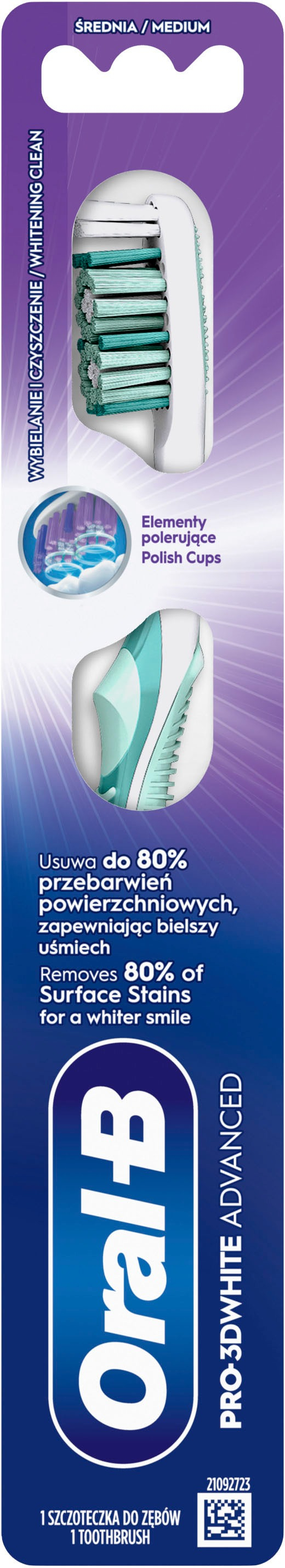Зубна щітка ORAL-B Pro-3DW Advanced 40 cередня 1штфото