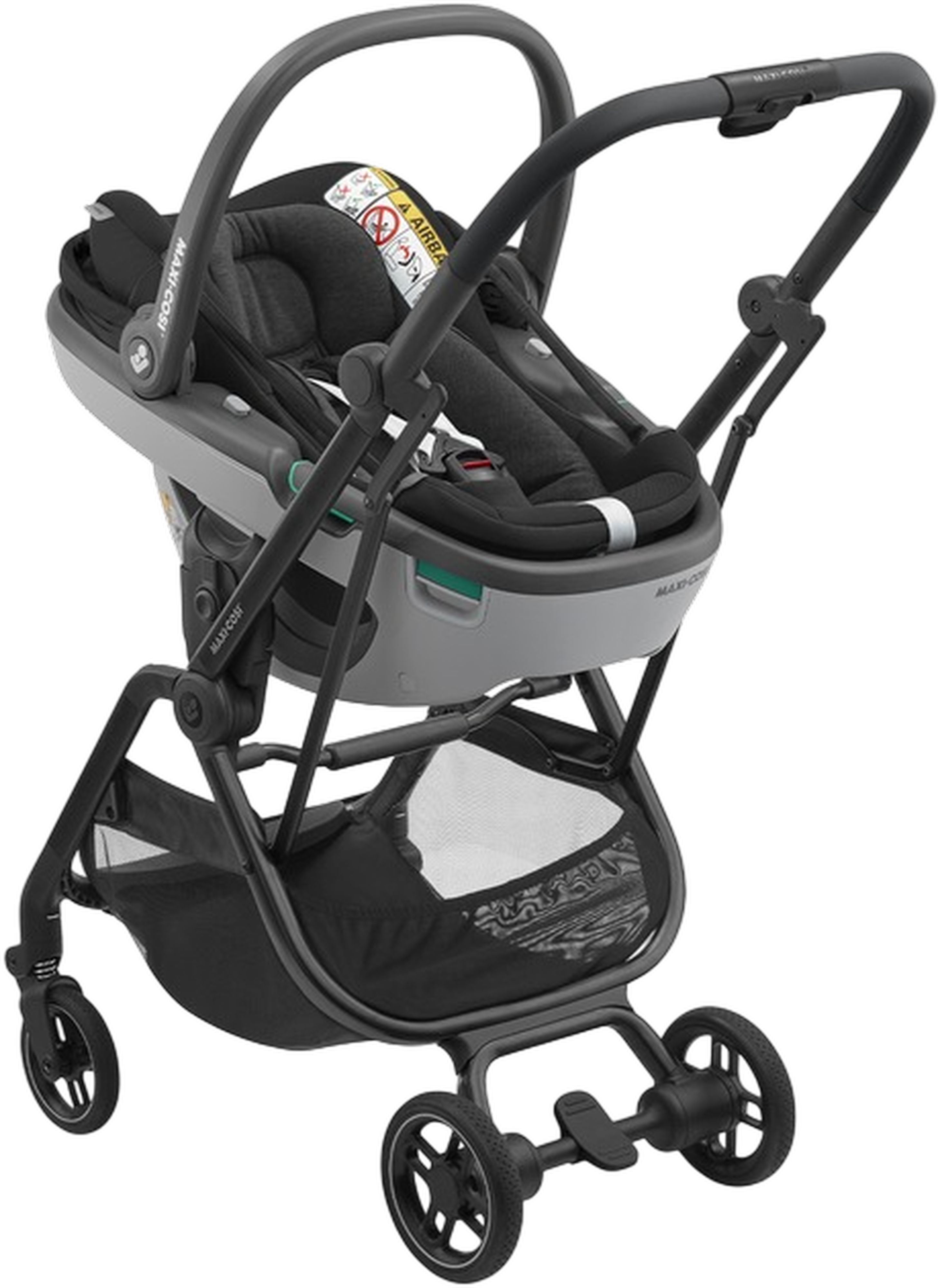 Коляска прогулянкова Maxi-Cosi LEONA Essential Black (1204672110)фото8
