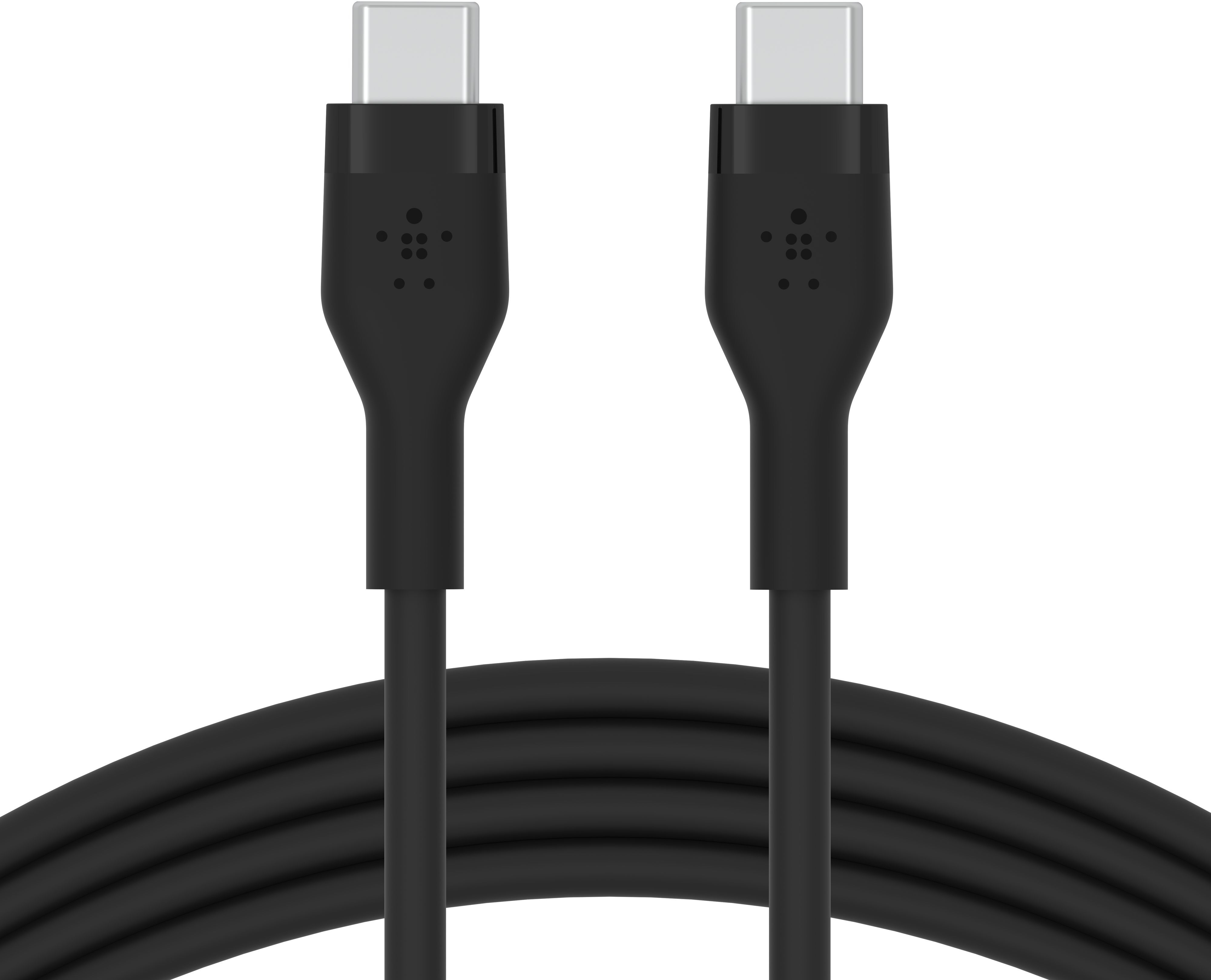 Кабель Belkin Type-C - Type-C, Data/Charge, 60Вт, 1м, (2 Pack) (CAB009BT1MBW2PK)фото3