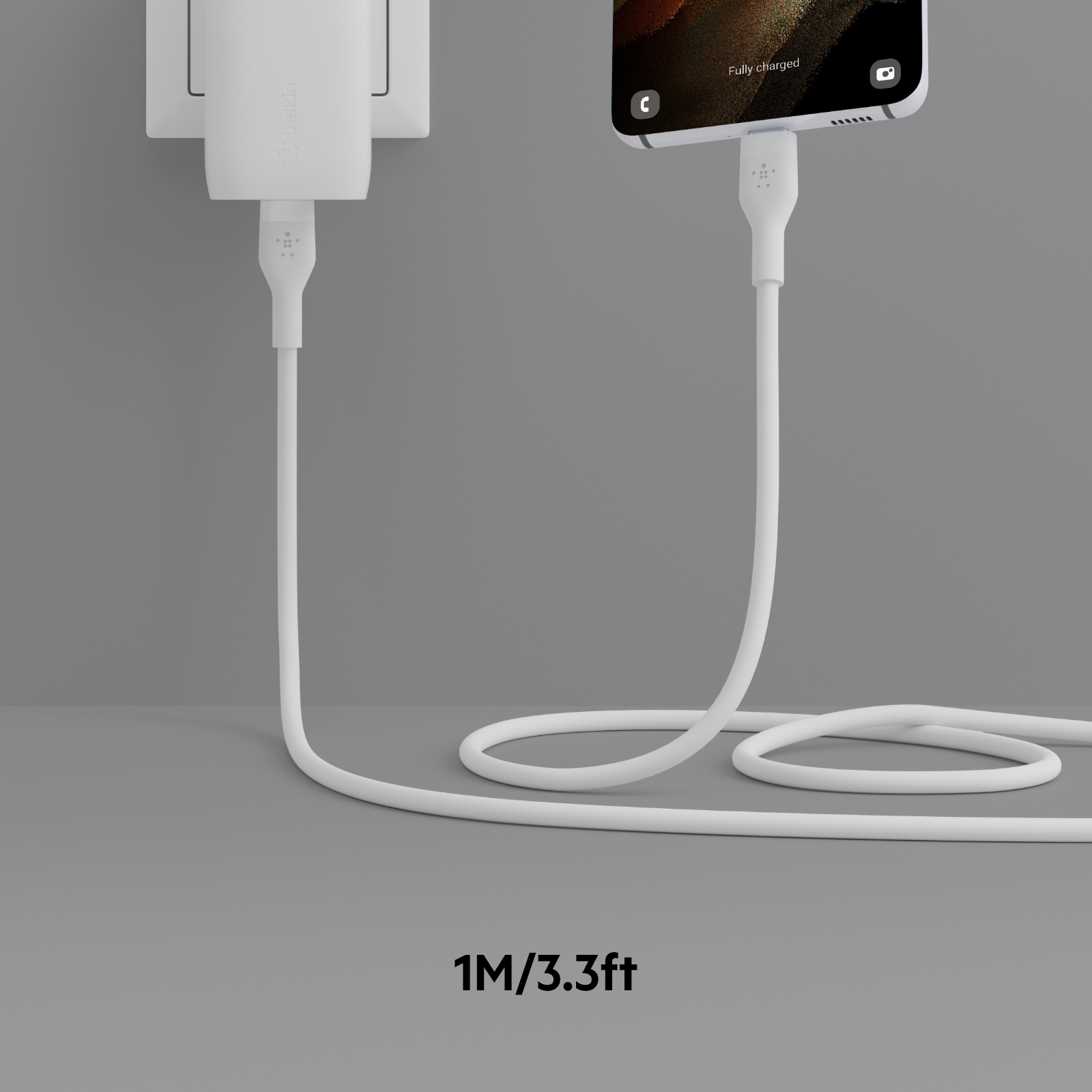 Кабель Belkin Type-C - Type-C, Data/Charge, 60Вт, 1м, (2 Pack) (CAB009BT1MBW2PK)фото9