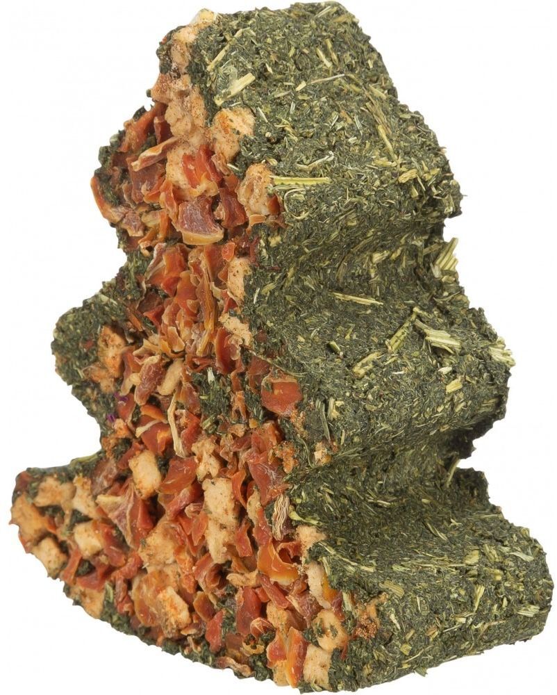 Лакомство для грызунов Trixie Рождественское дерево с морковью и цвет 90г фото 4