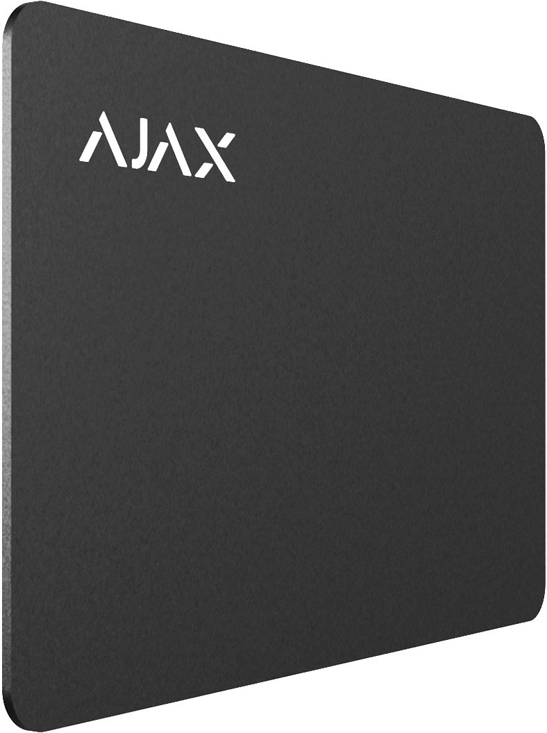 Картка Ajax Pass 1шт, Jeweler, безконтактна, чорний (AP1PB)фото2