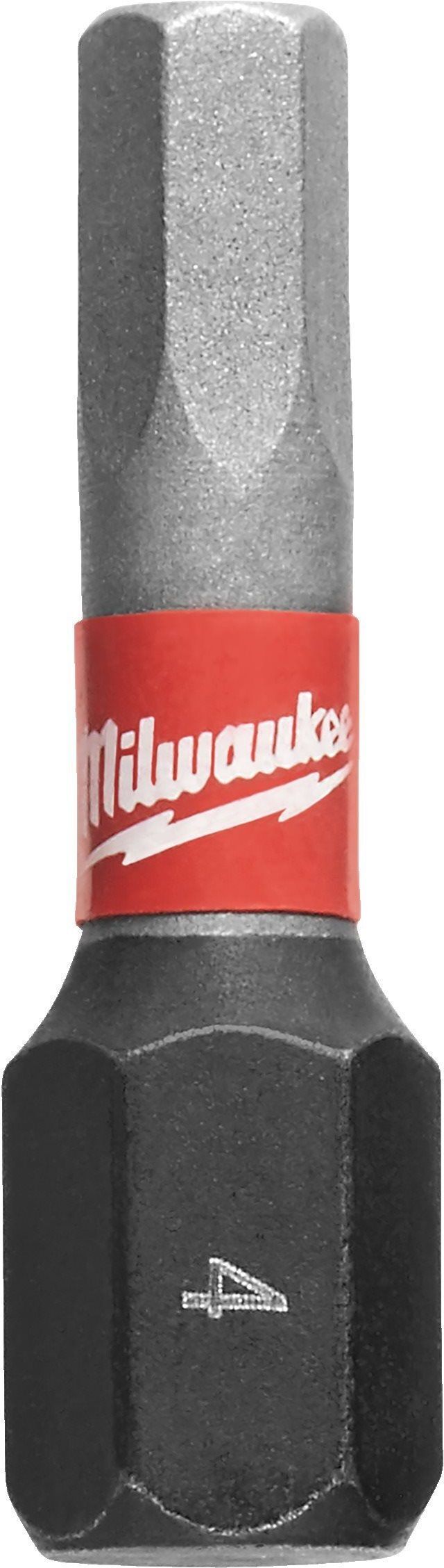 Набор бит Milwaukee Shockwave Hex4х25мм, 2шт (4932430895) фото 2