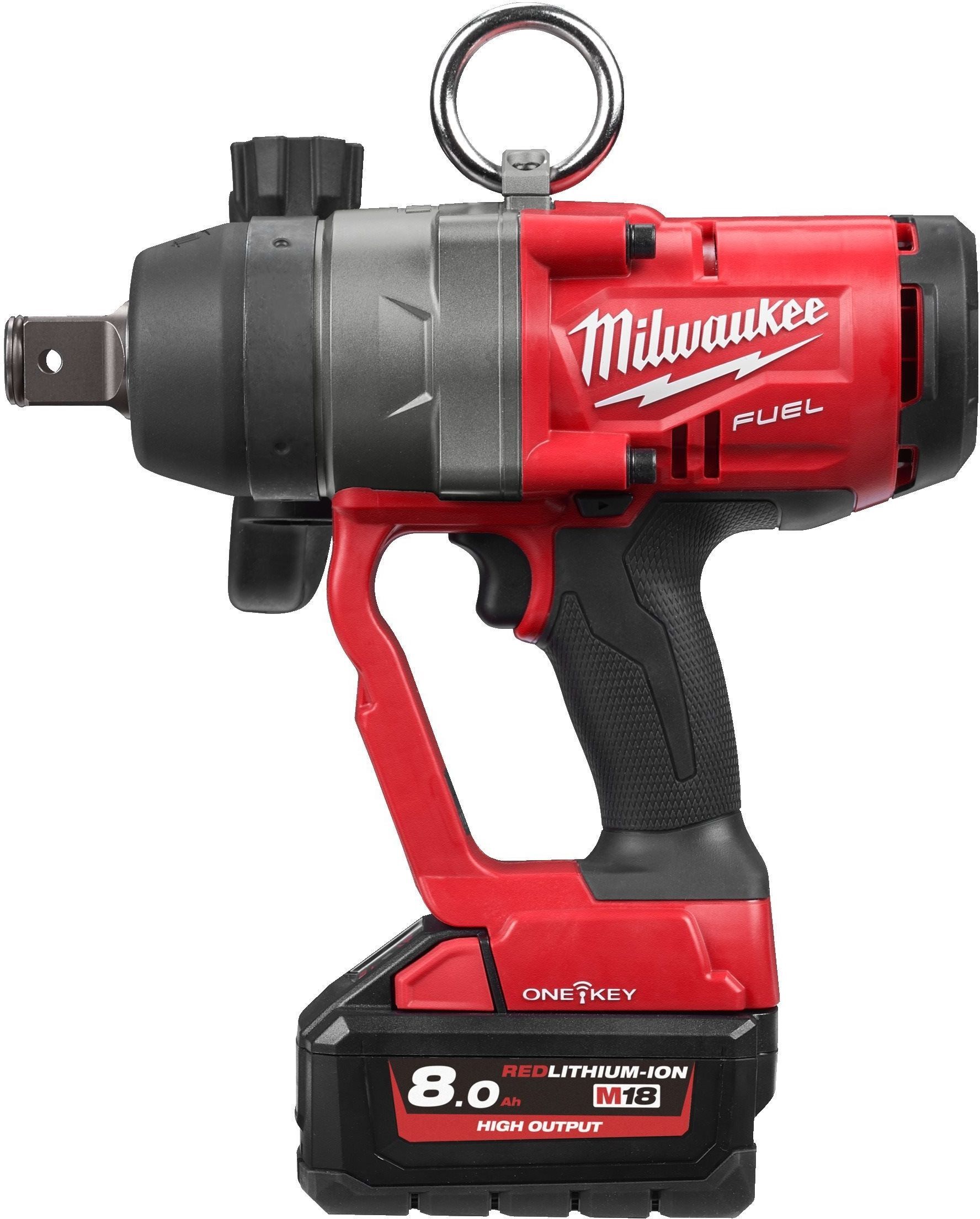 Гайковерт ударний акумуляторний Milwaukee M18 18В АКБ 2х8Аг (4933459733)фото2