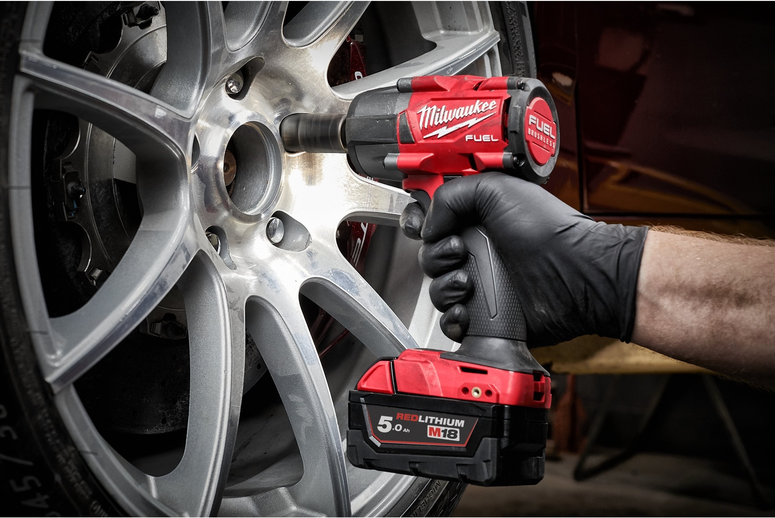 Гайковерт ударний акумуляторний Milwaukee M18 FMTIW2F12-502X 18В АКБ 2х5Аг (4933478450)фото10