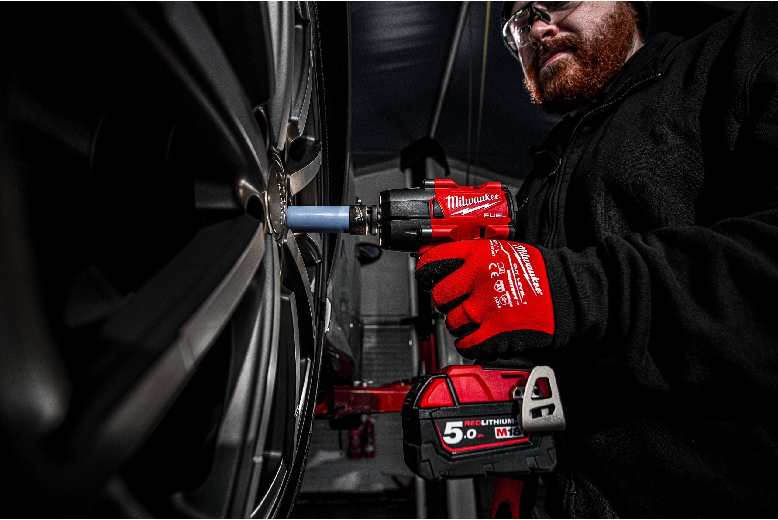 Гайковерт ударний акумуляторний Milwaukee M18 FMTIW2F12-502X 18В АКБ 2х5Аг (4933478450)фото15