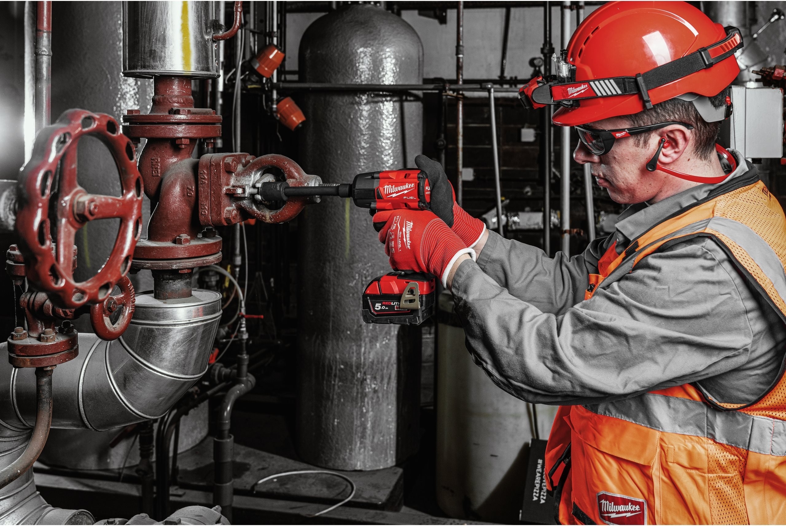 Гайковерт ударний акумуляторний Milwaukee M18 FMTIW2F12-502X 18В АКБ 2х5Аг (4933478450)фото19