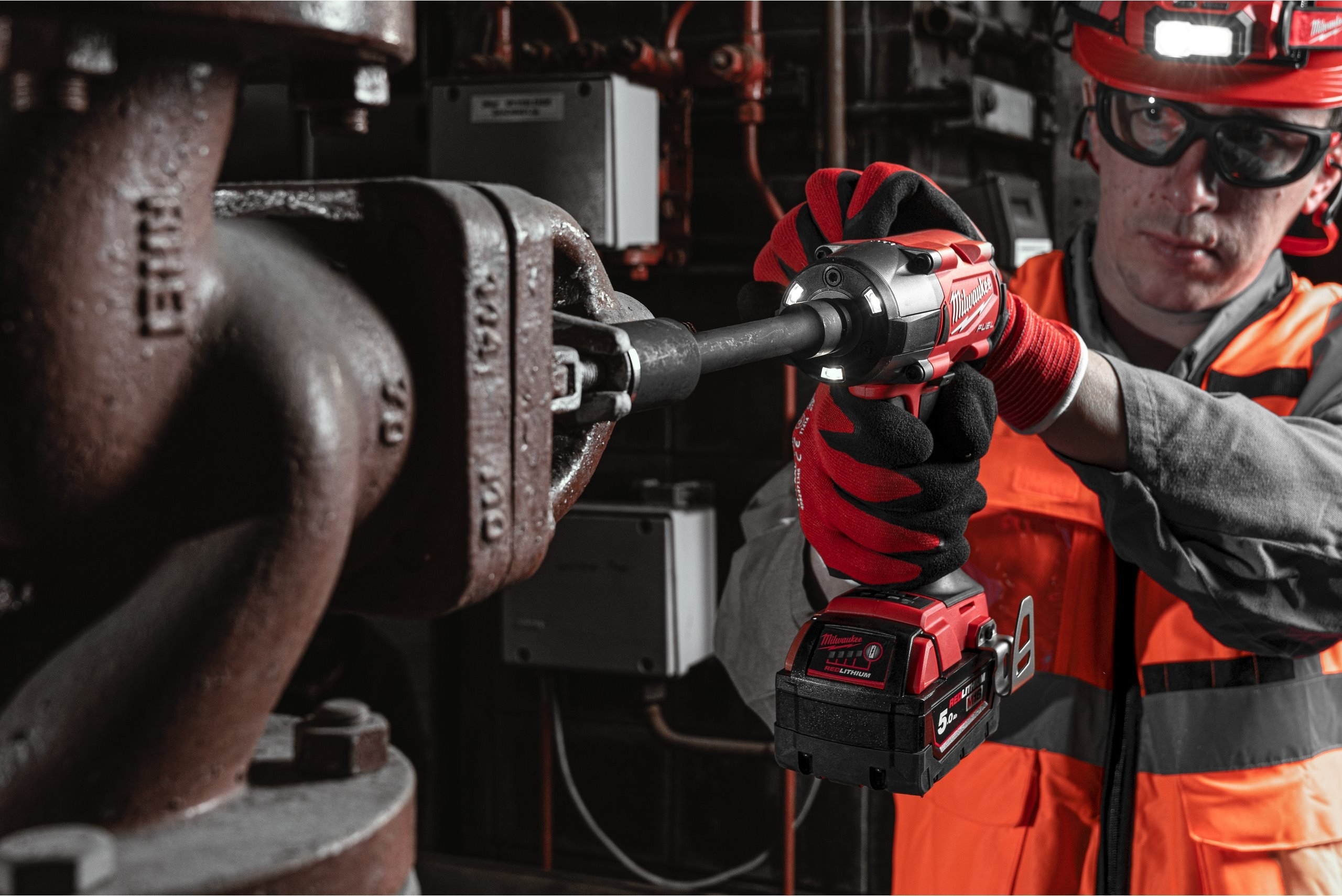 Гайковерт ударний акумуляторний Milwaukee M18 FMTIW2F12-502X 18В АКБ 2х5Аг (4933478450)фото20