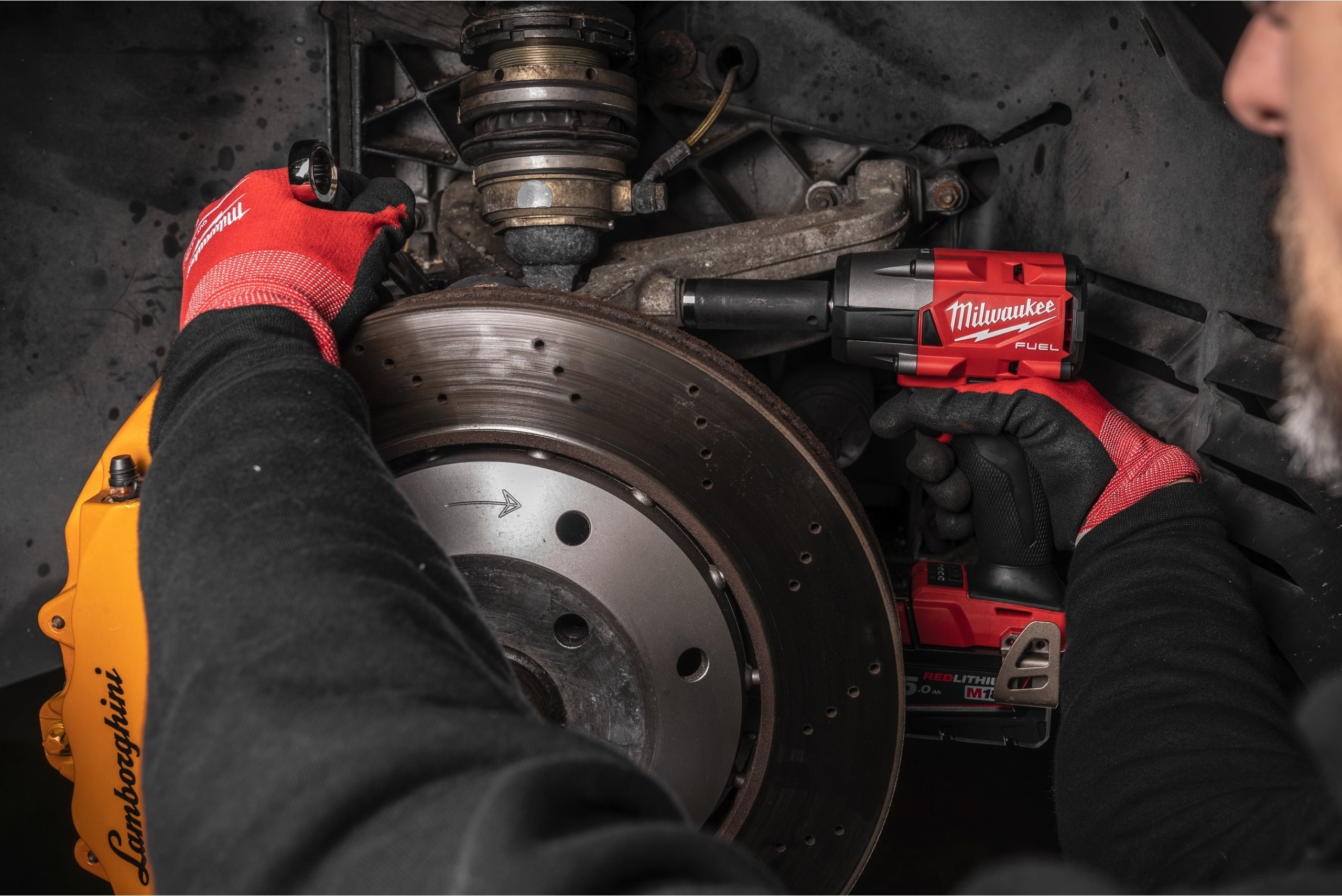 Гайковерт ударний акумуляторний Milwaukee M18 FMTIW2F12-502X 18В АКБ 2х5Аг (4933478450)фото21