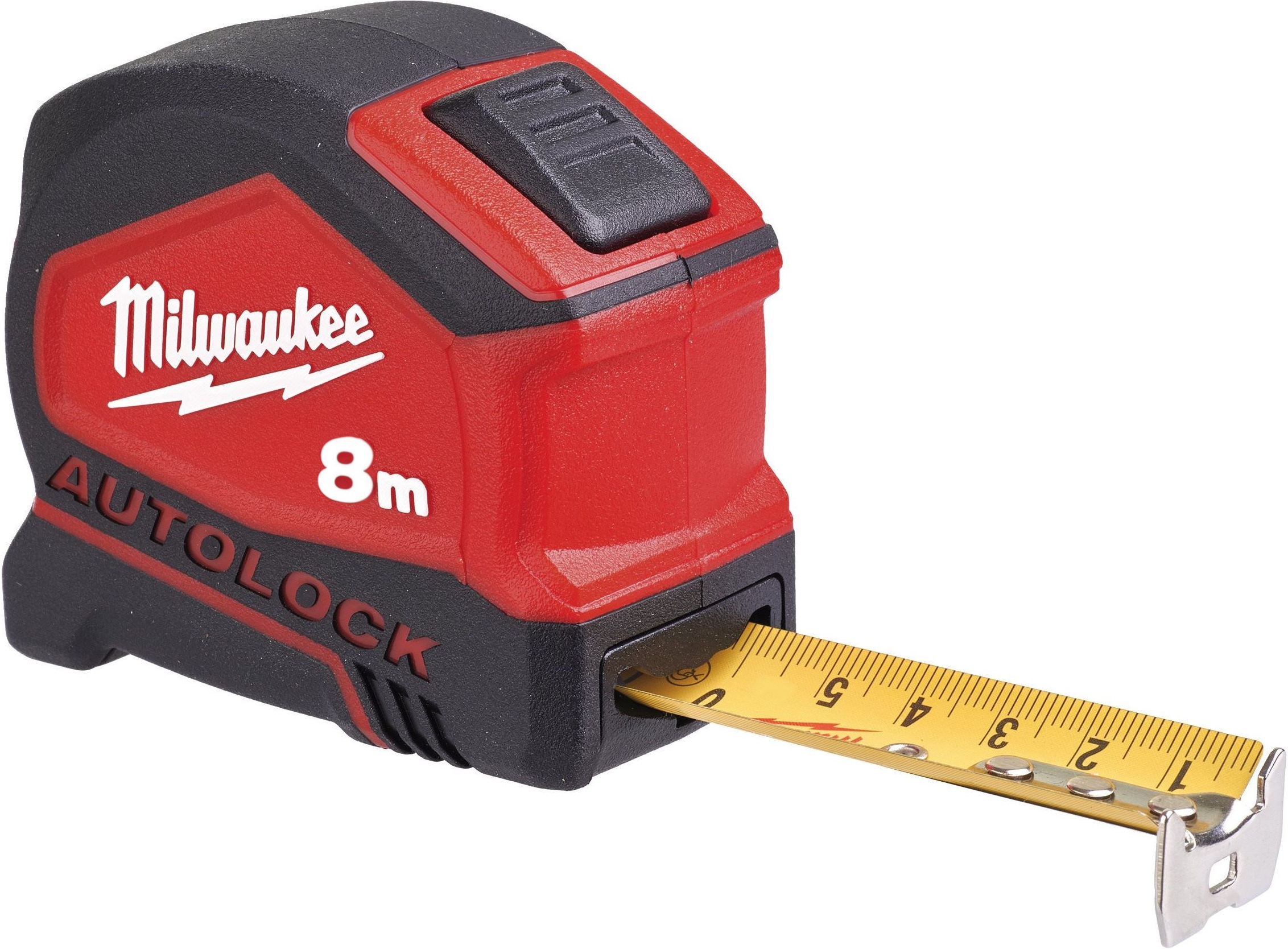 Рулетка Milwaukee Tape Measure Autolock, 8м, 25мм (4932464664) фото 